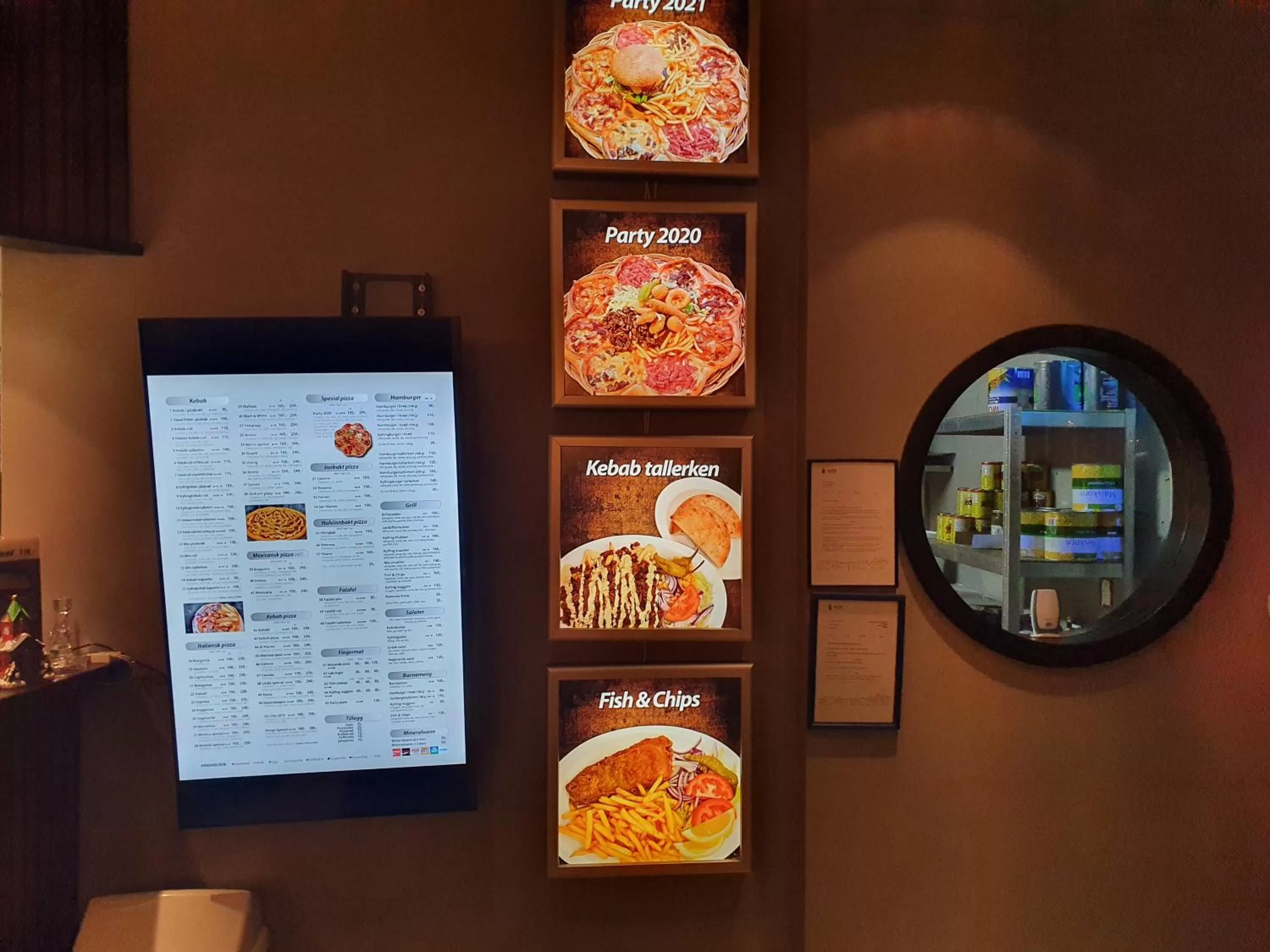 Restaurant/places to eat in Motell Svinesundparken