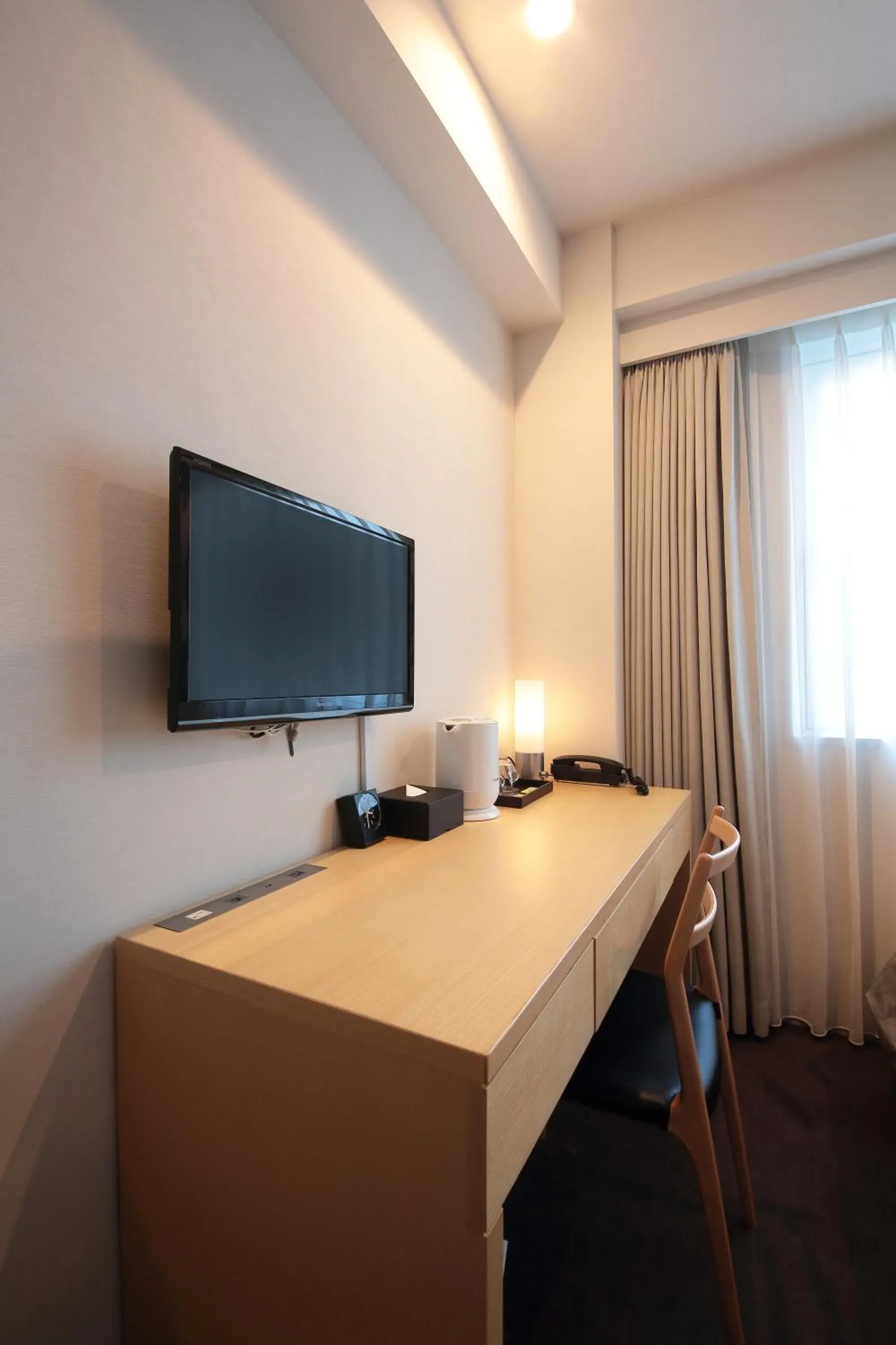 Photo of the whole room, TV/Entertainment Center in Hotel Asia Center of Japan