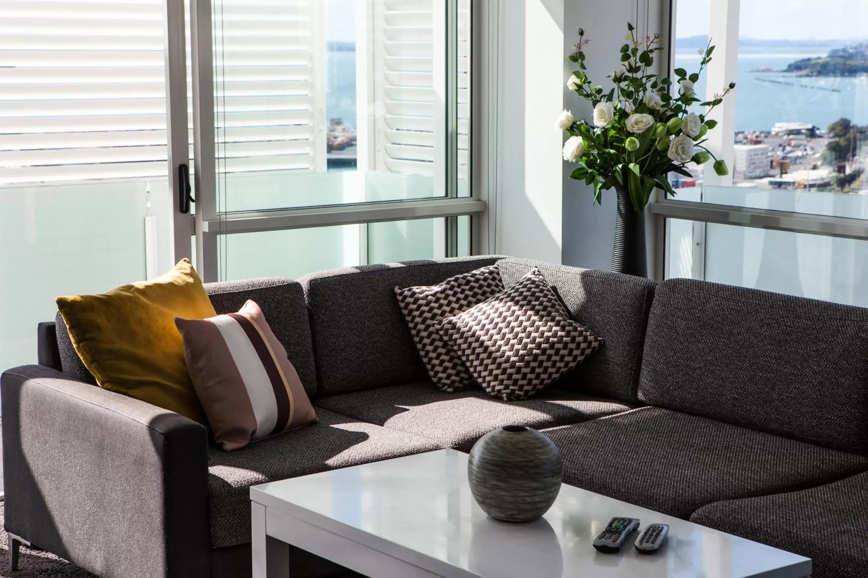 Living room, Seating Area in The Quadrant Hotel & Suites