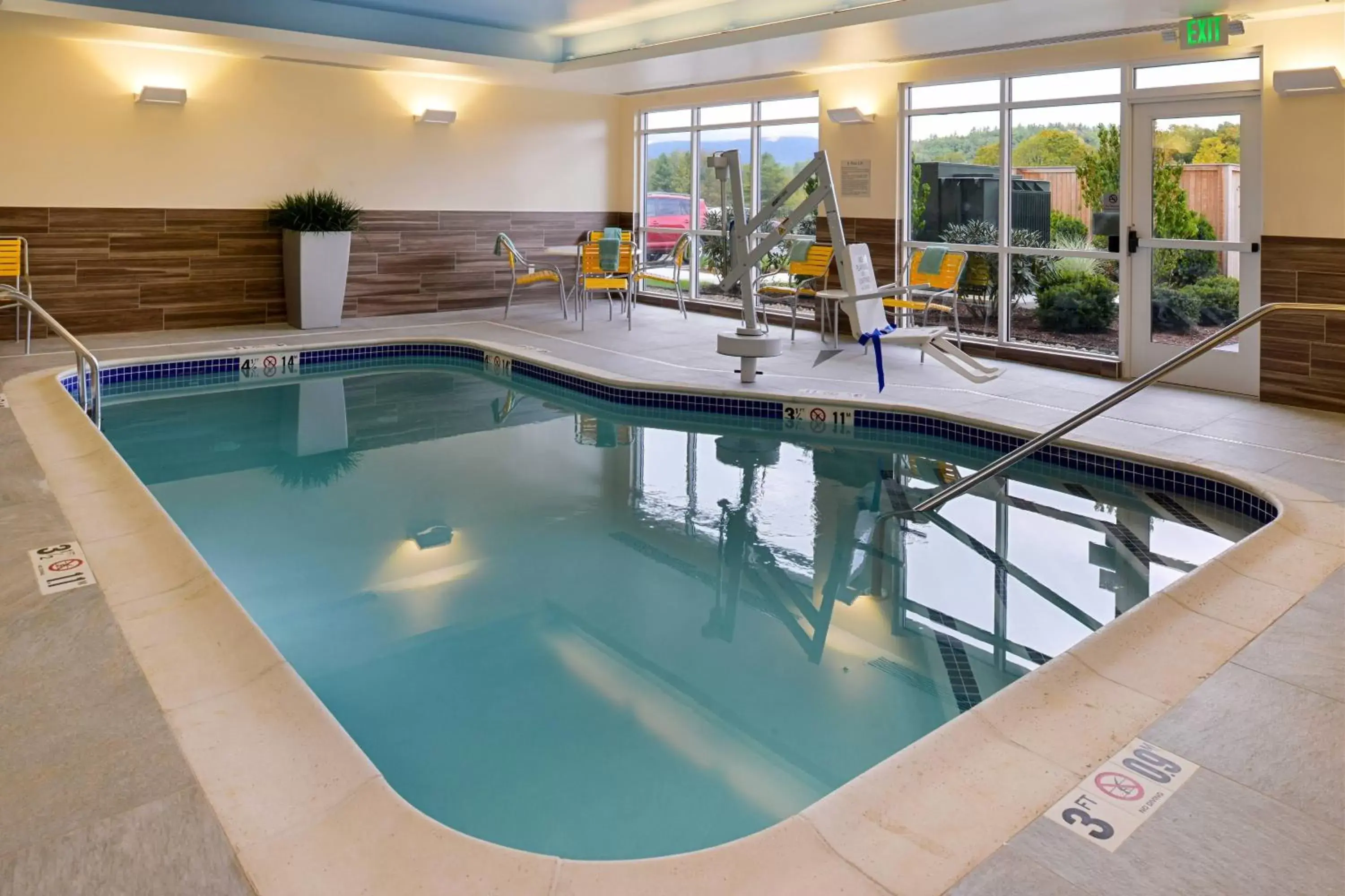 Swimming Pool in Fairfield Inn & Suites by Marriott Plymouth White Mountains