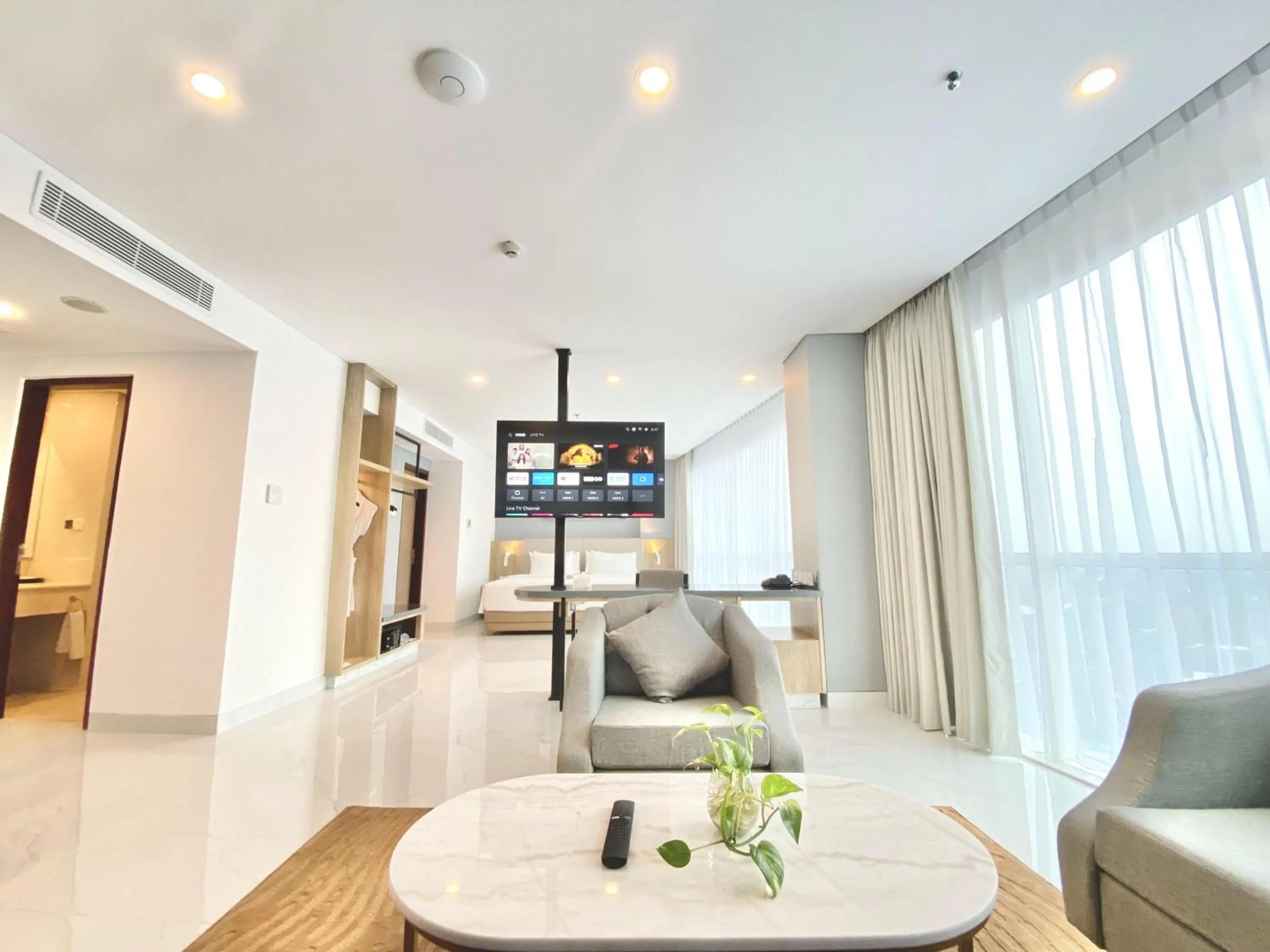 Living room in THE 1O1 Malang OJ