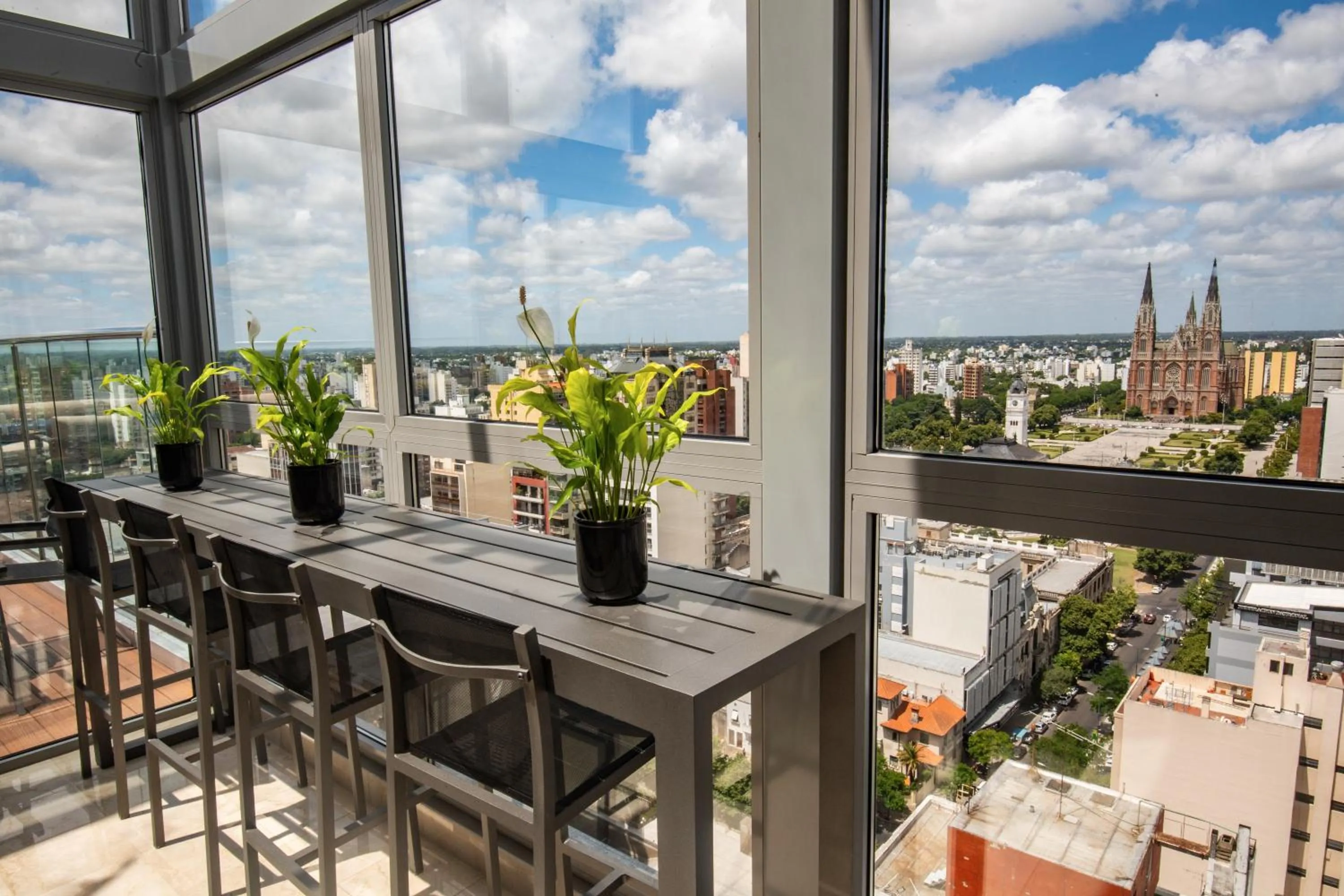 City view in Grand Brizo La Plata