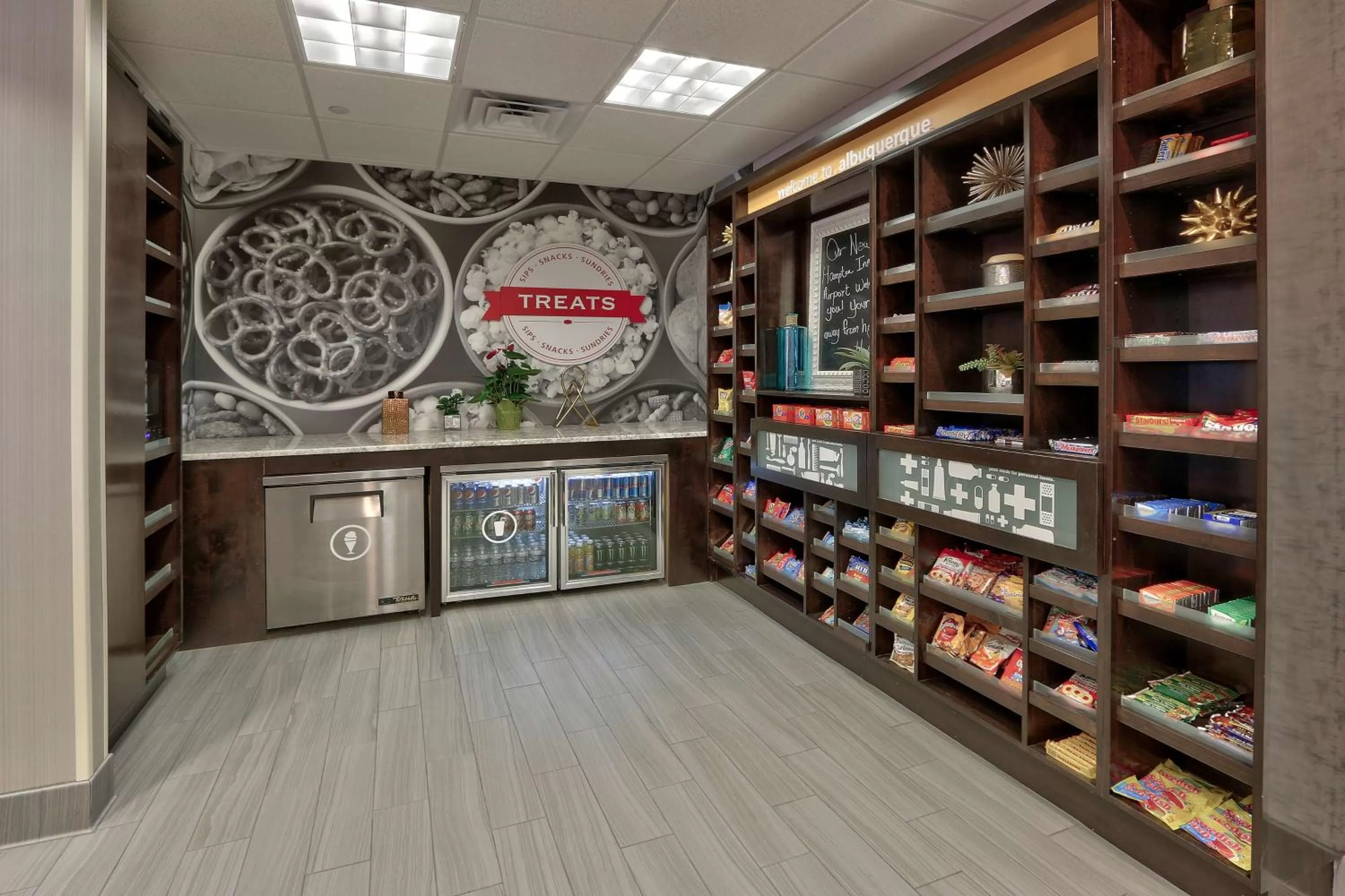 Restaurant/places to eat in Hampton Inn & Suites Albuquerque Airport