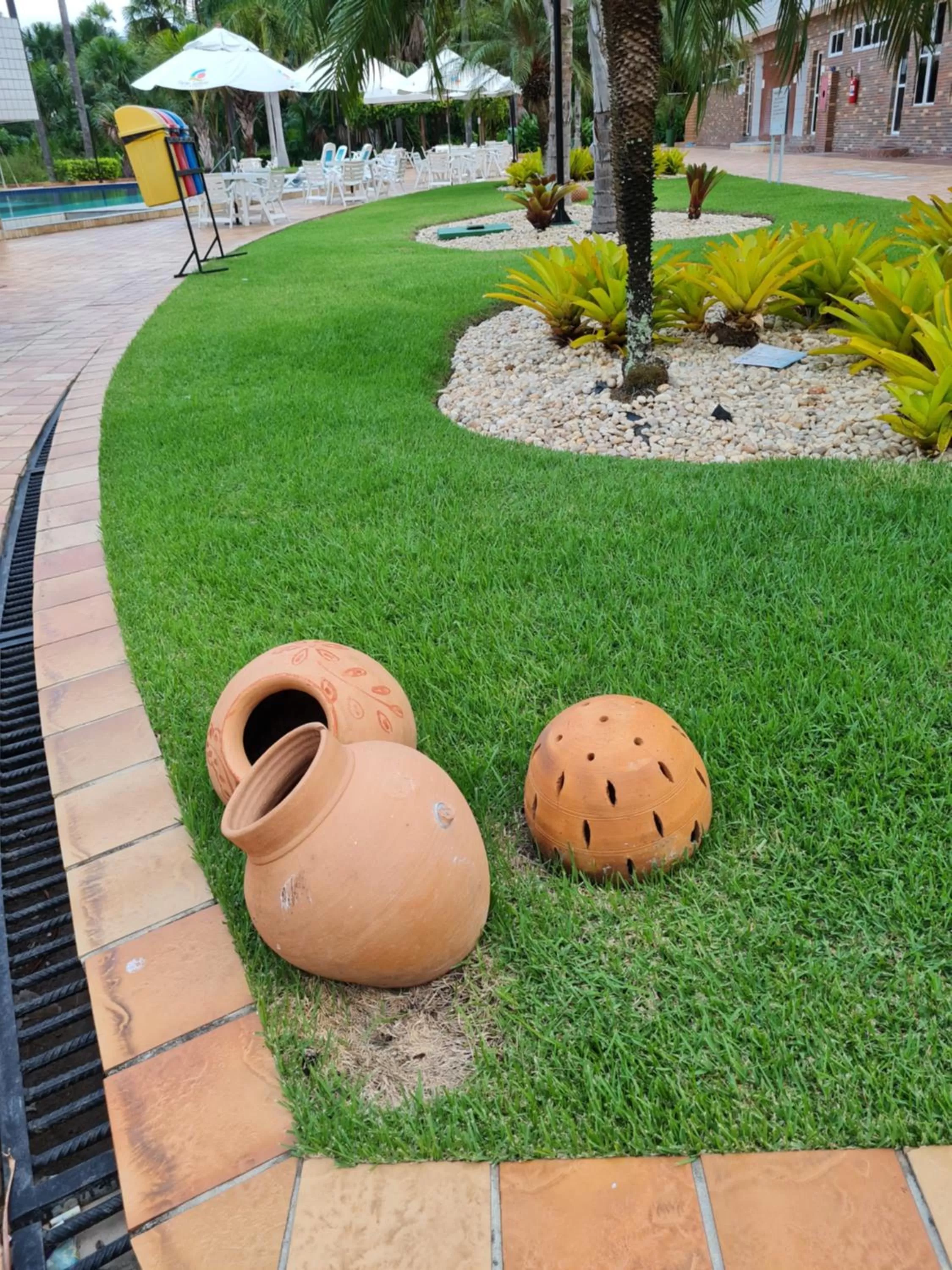 Garden in Gran Lençóis Flat Barreirinhas
