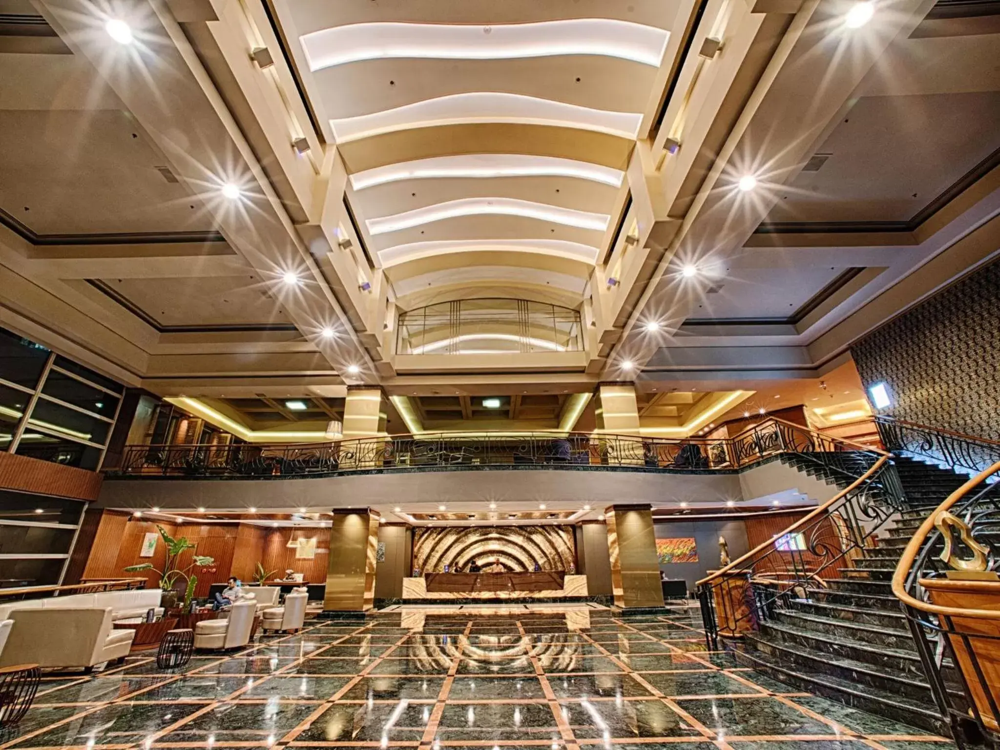 Lobby or reception in Wyndham Casablanca Jakarta