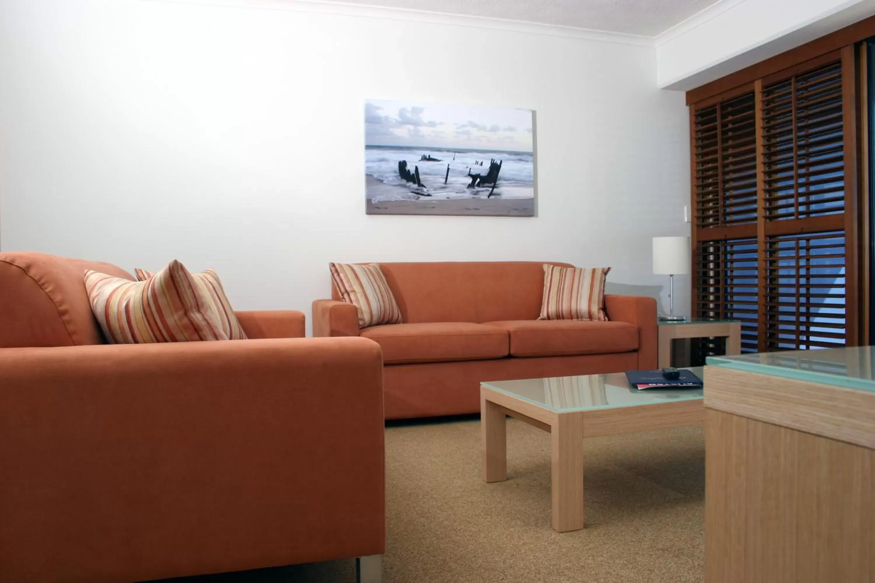 Living room, Seating Area in Portobello By The Sea
