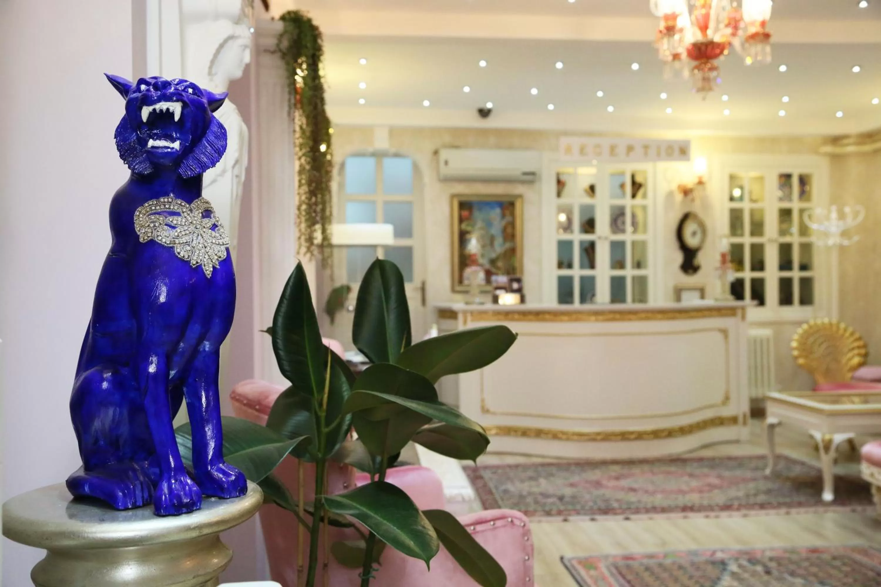 Lobby or reception in Romantic Hotel Istanbul