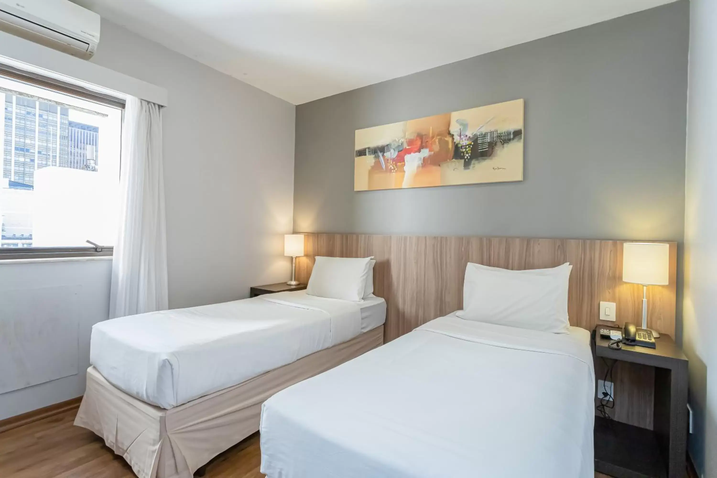 Bed in H4 La Residence Paulista Bed in H4 La Residence Paulista