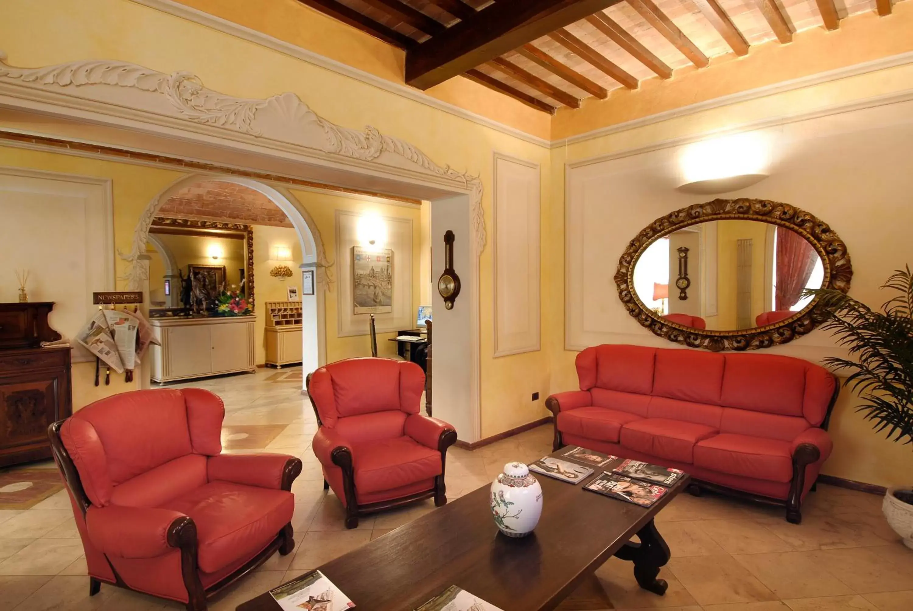 Lobby or reception, Seating Area in Hotel Bologna