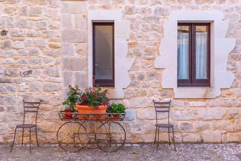 Patio in Torre Don Virgilio Country Hotel