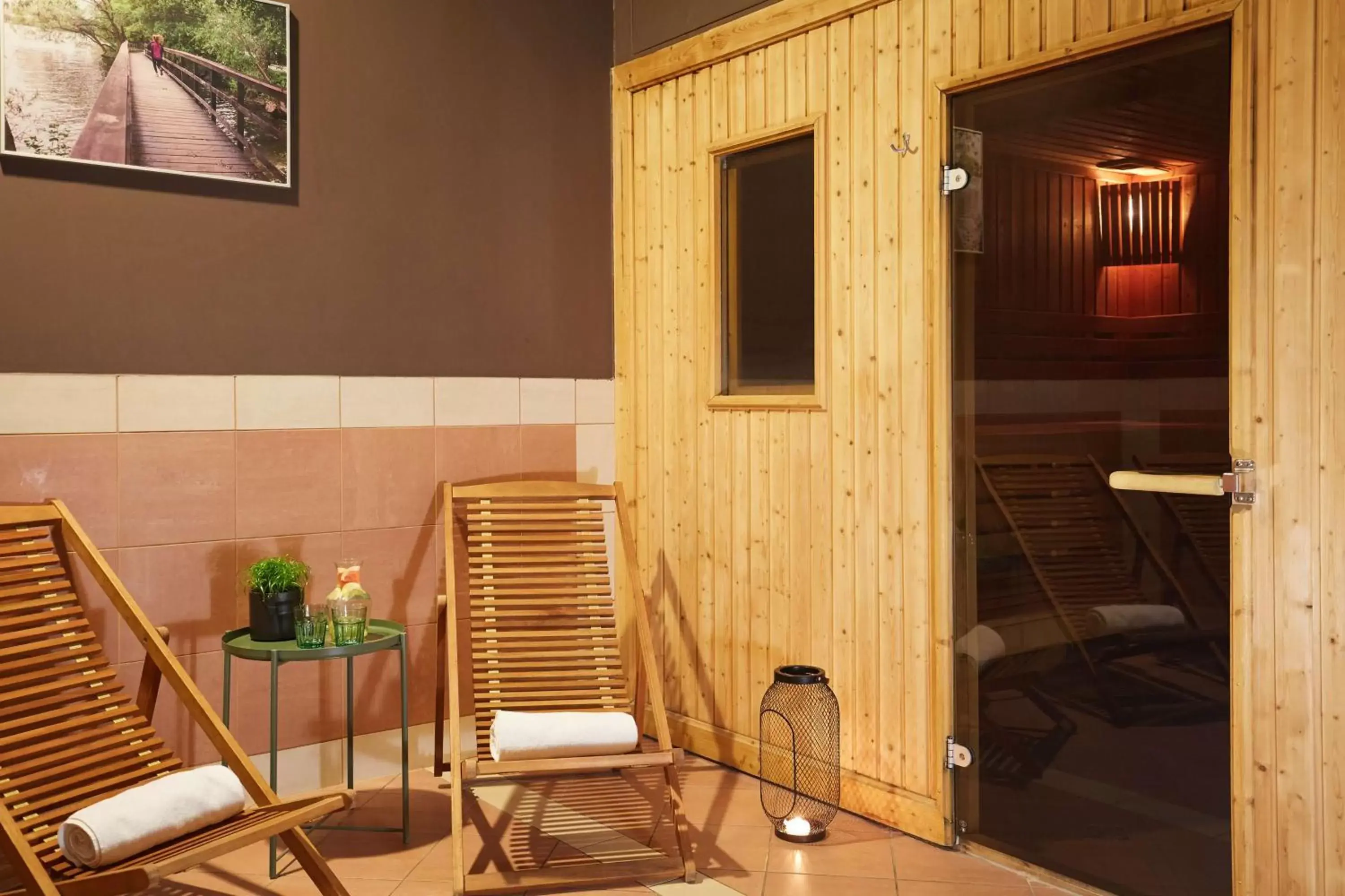 Sauna in Scandic Wrocław