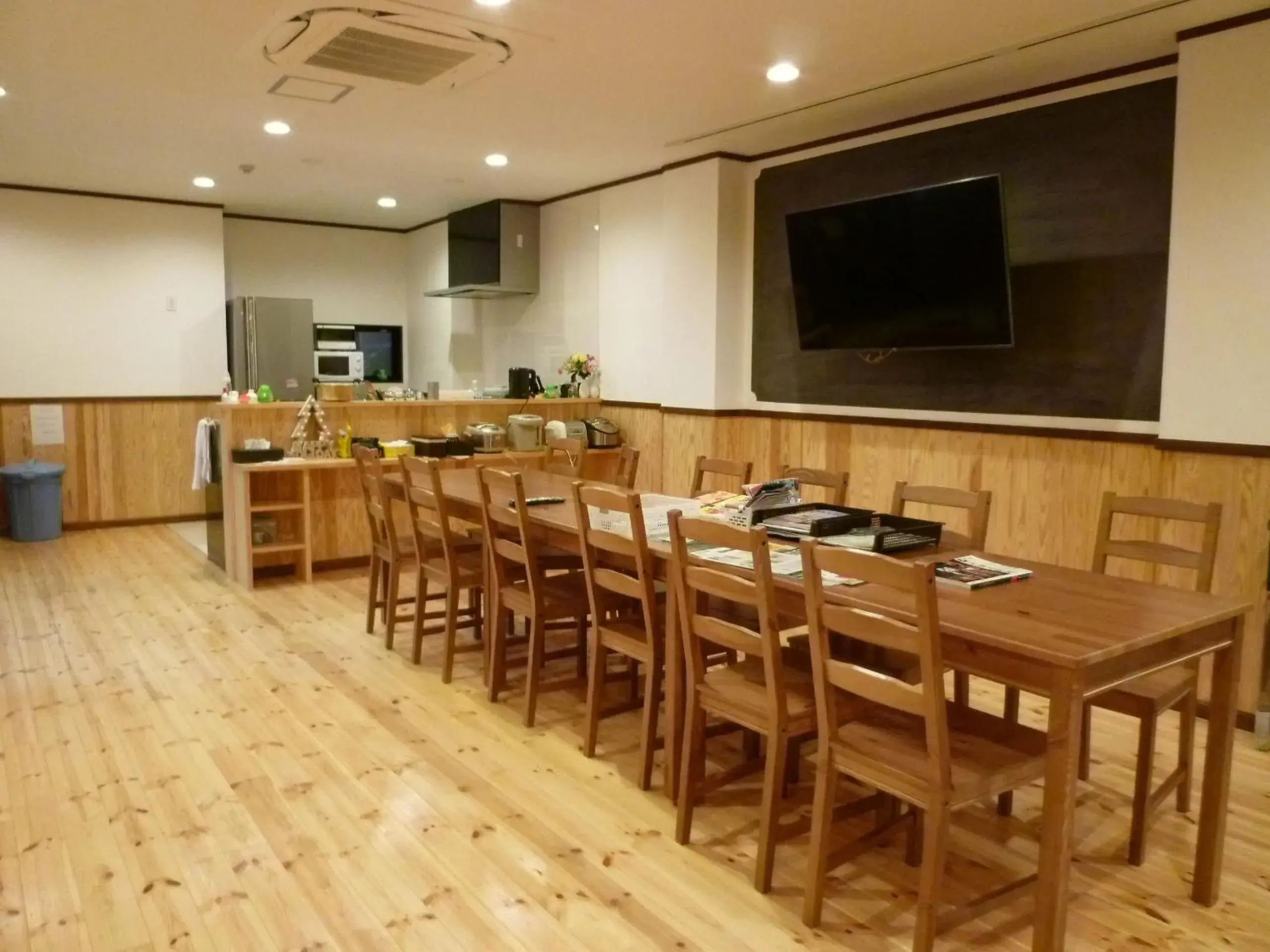 Communal kitchen in Guest House Danran