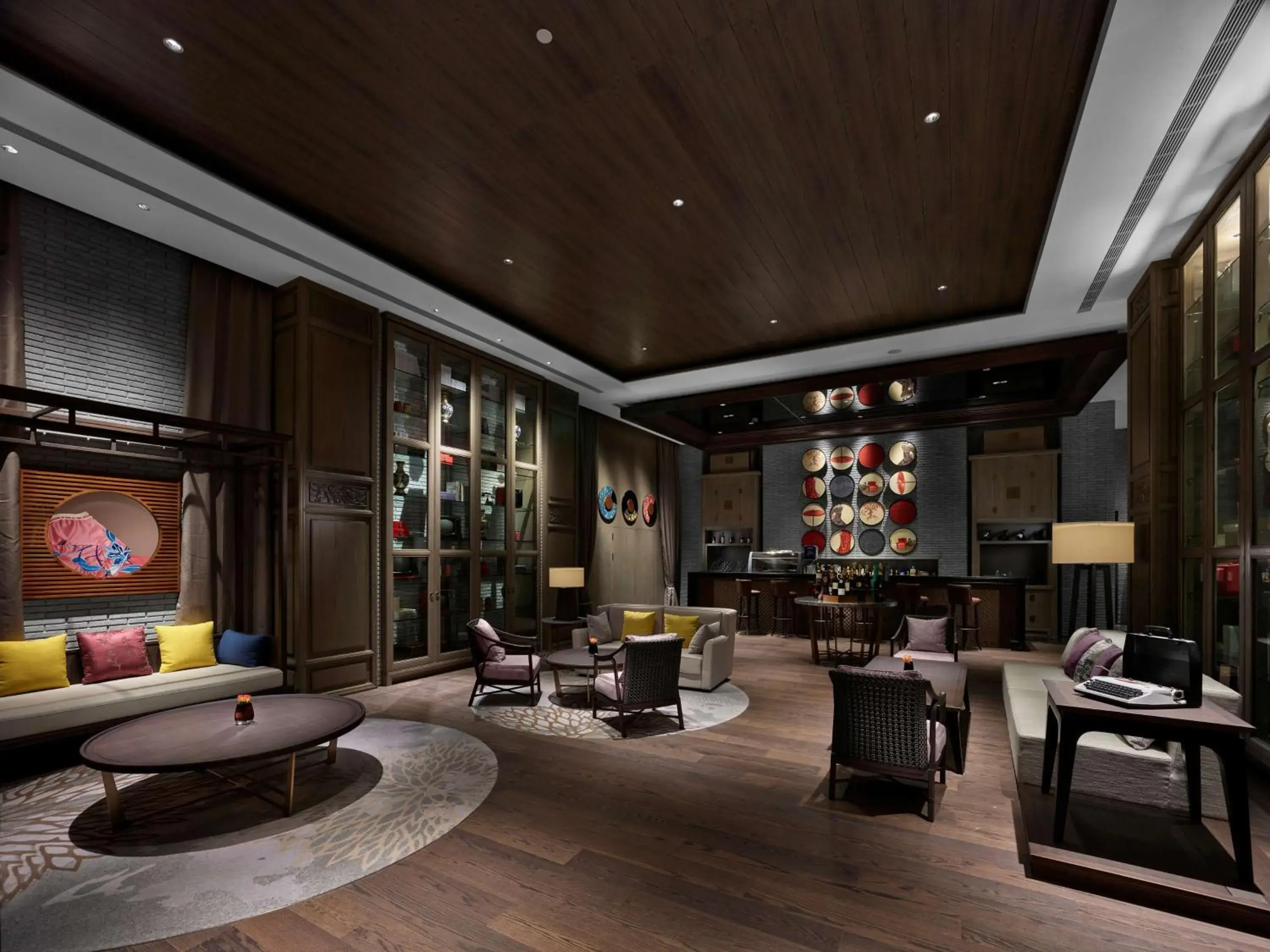 Lounge or bar in Hilton Shanghai Songjiang Guangfulin