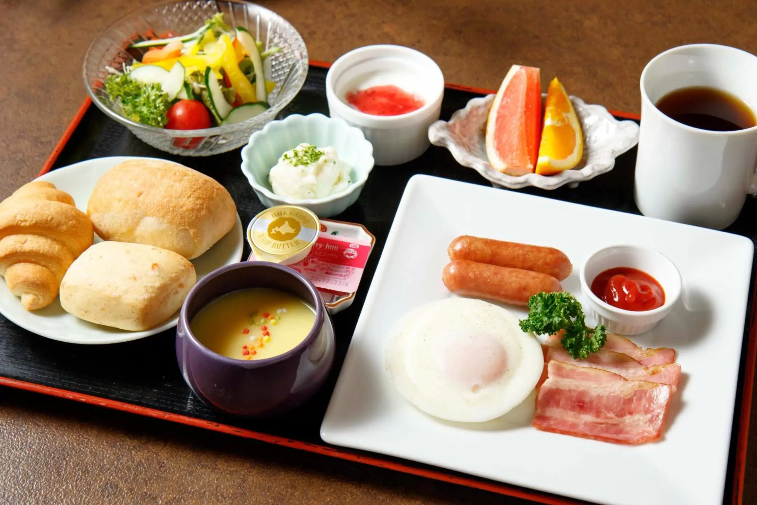 Breakfast in Mars Garden Hotel Hakata