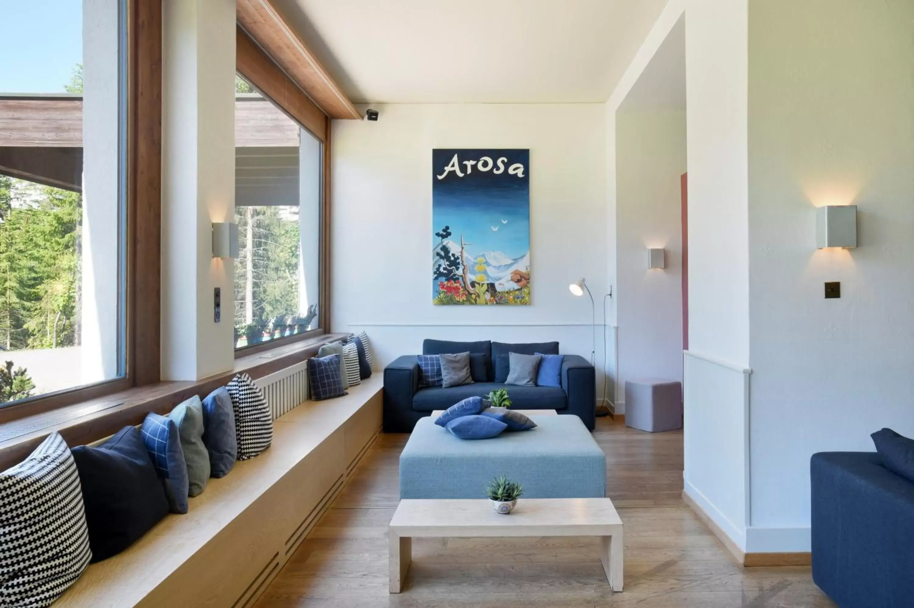 Lobby or reception, Seating Area in Hotel Seehof-Arosa