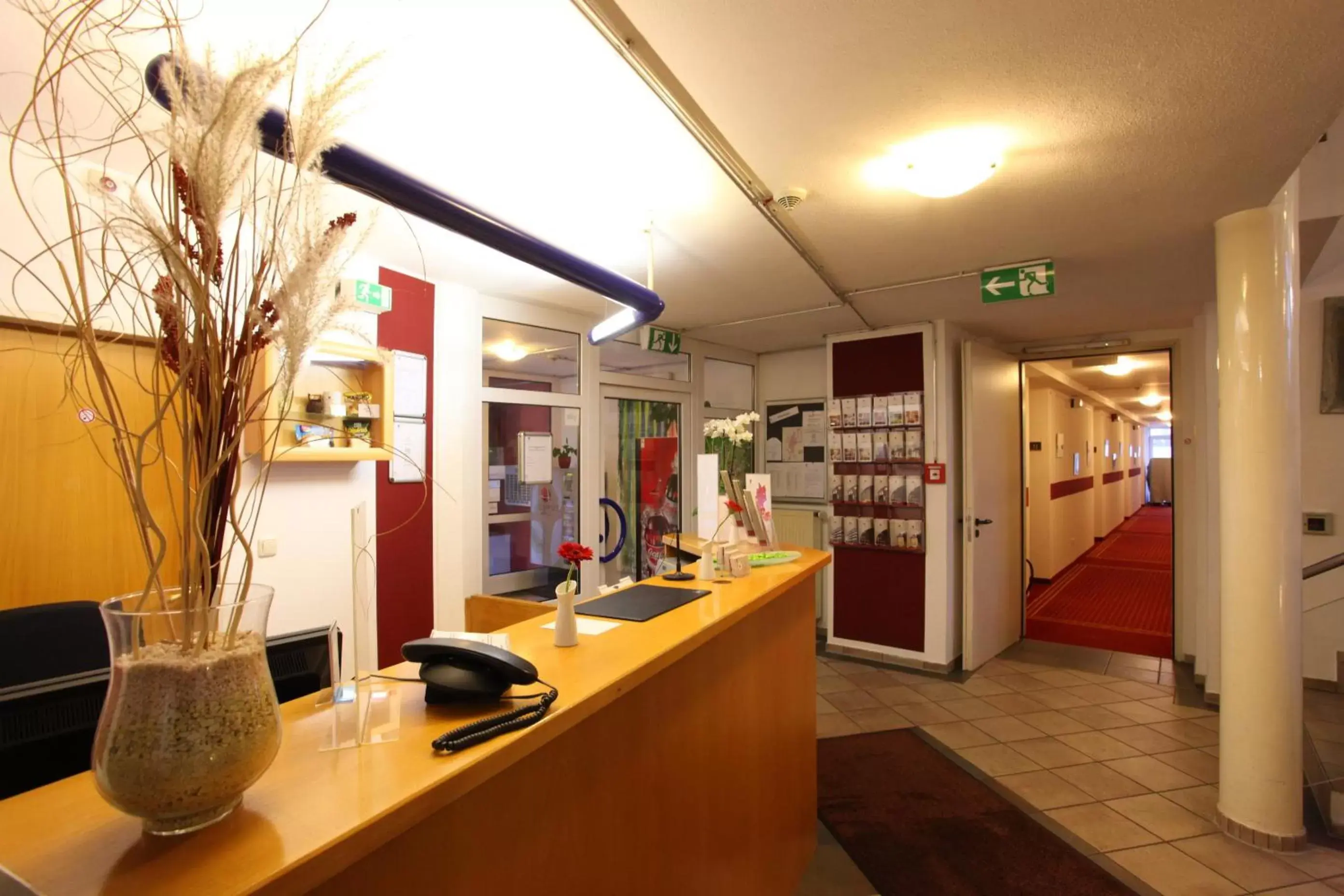 Lobby or reception in AZIMUT Hotel Erding Lobby or reception in AZIMUT Hotel Erding