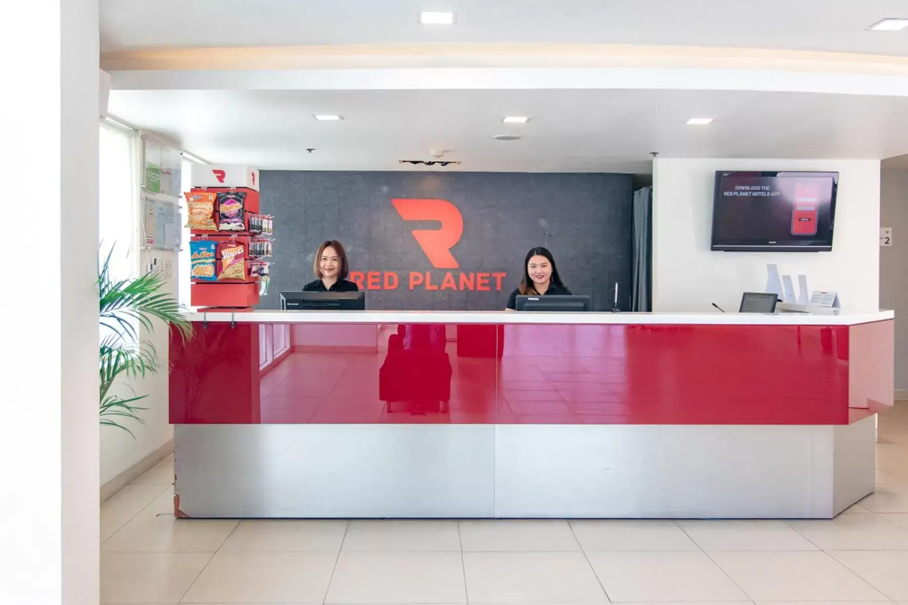 Staff, Lobby/Reception in Red Planet Clark Angeles City