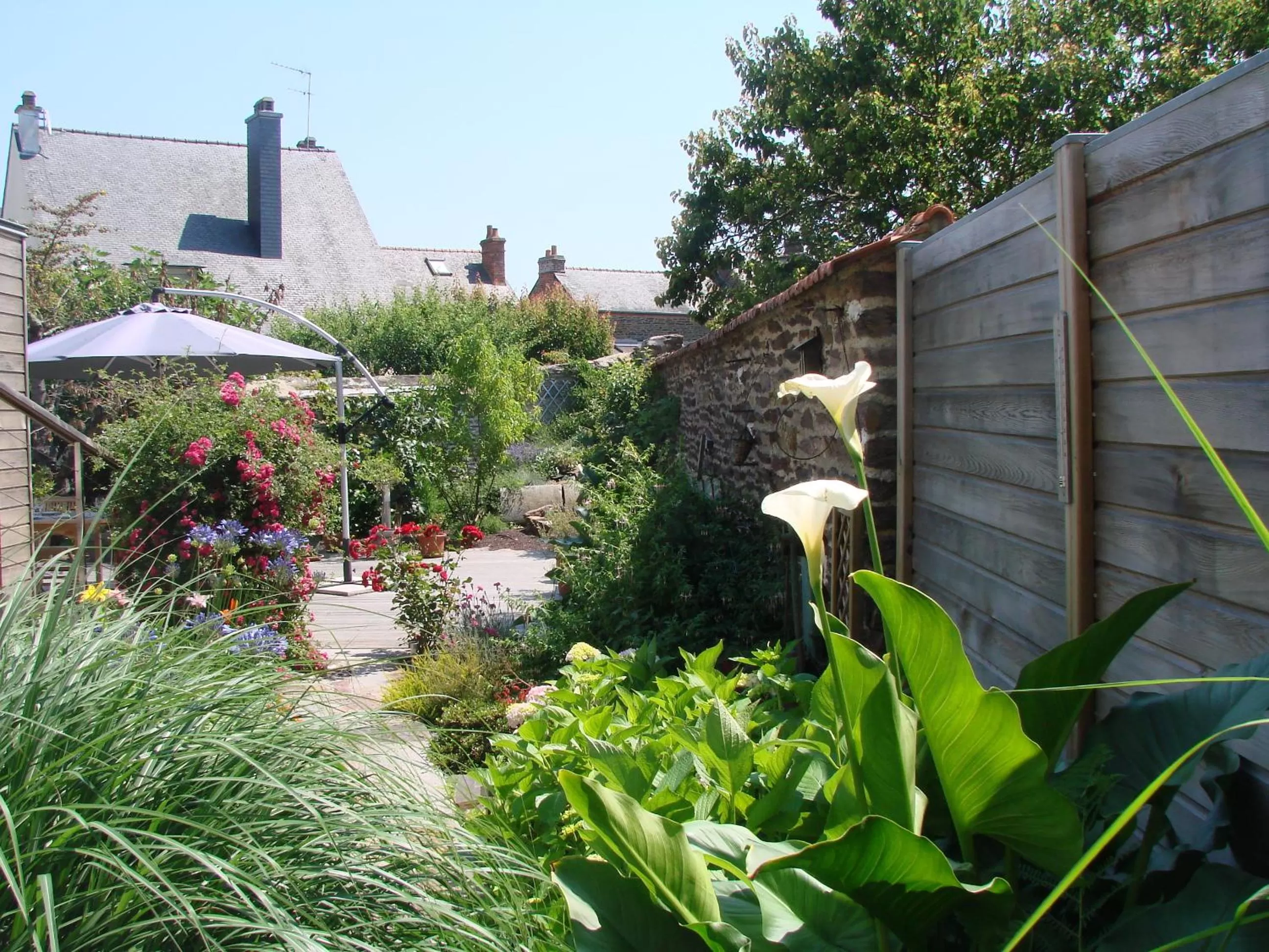 Garden in Chambres de Condate