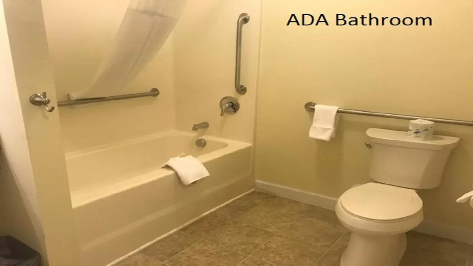Bathroom in Affordable Suites - Fayetteville/Fort Bragg