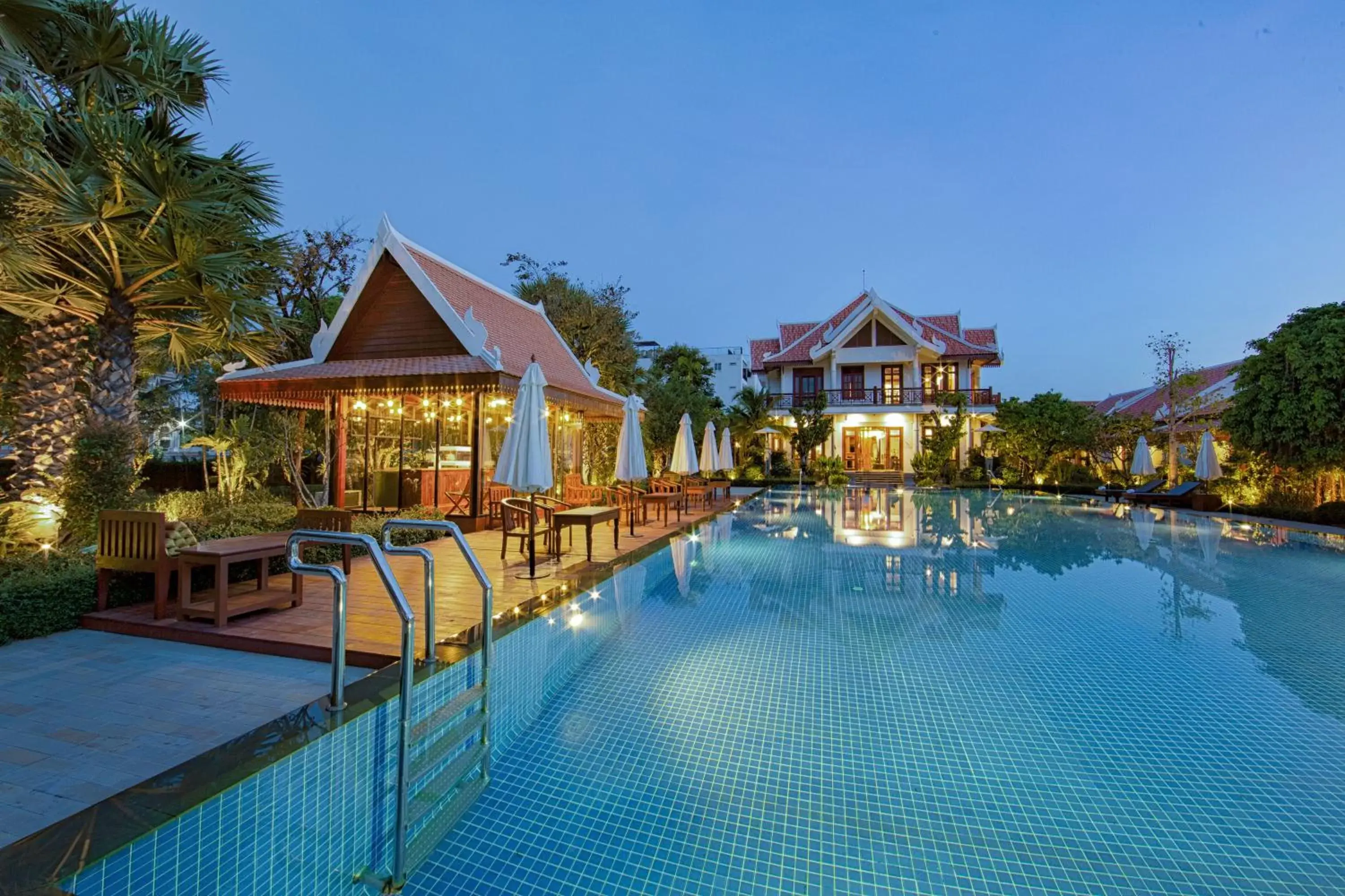 Property building, Swimming Pool in Angkor Privilege Resort & Spa