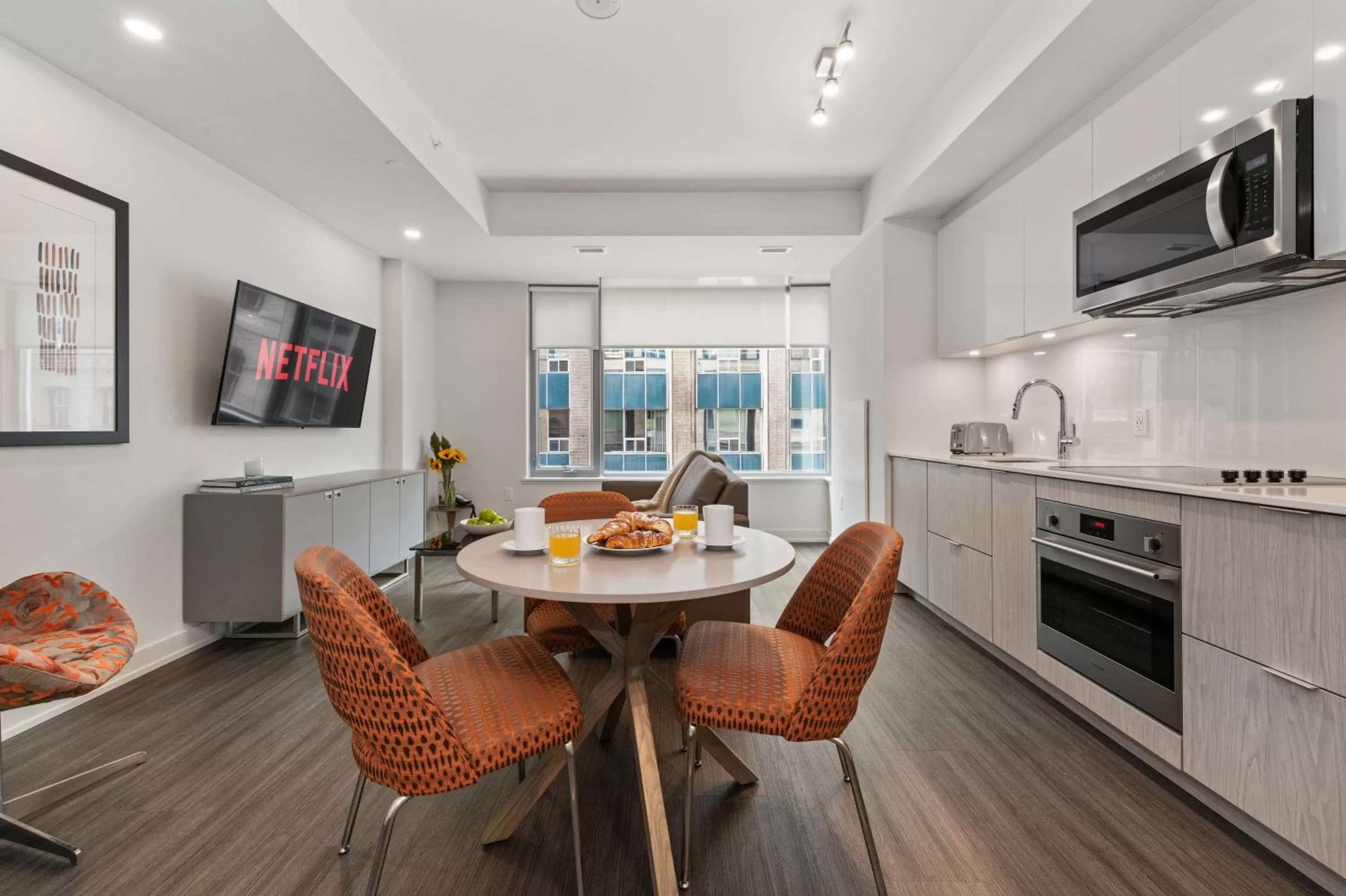 Living room in reStays Ottawa