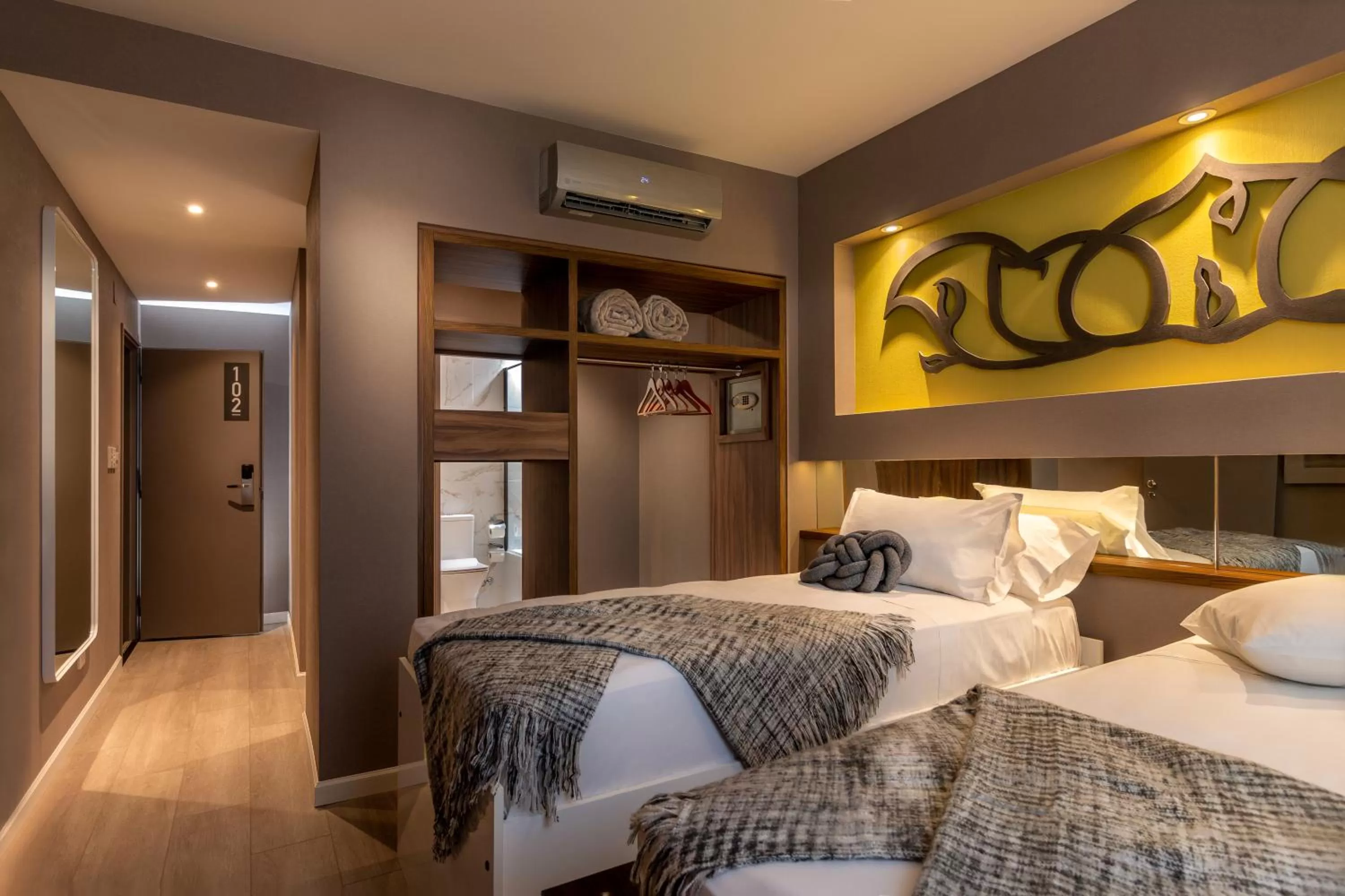 Bed in Up Congreso Hotel