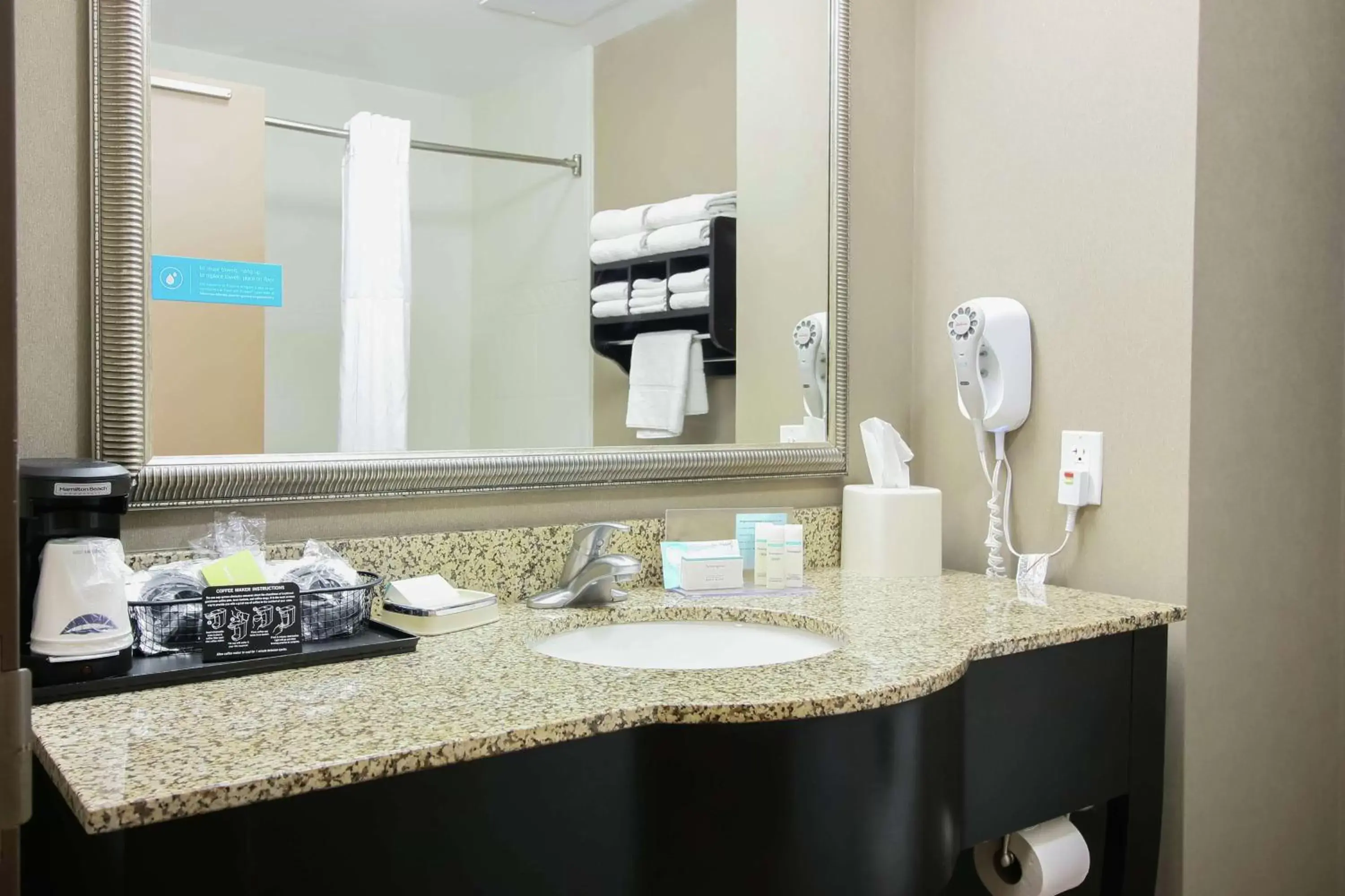 Bathroom in Hampton Inn & Suites Flowery Branch