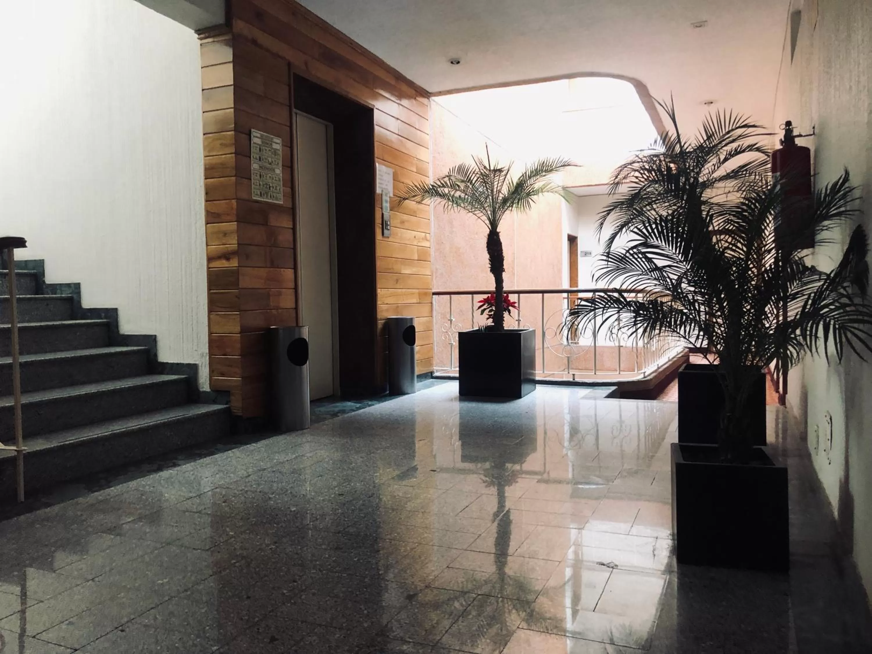 Property building in Hotel Mina