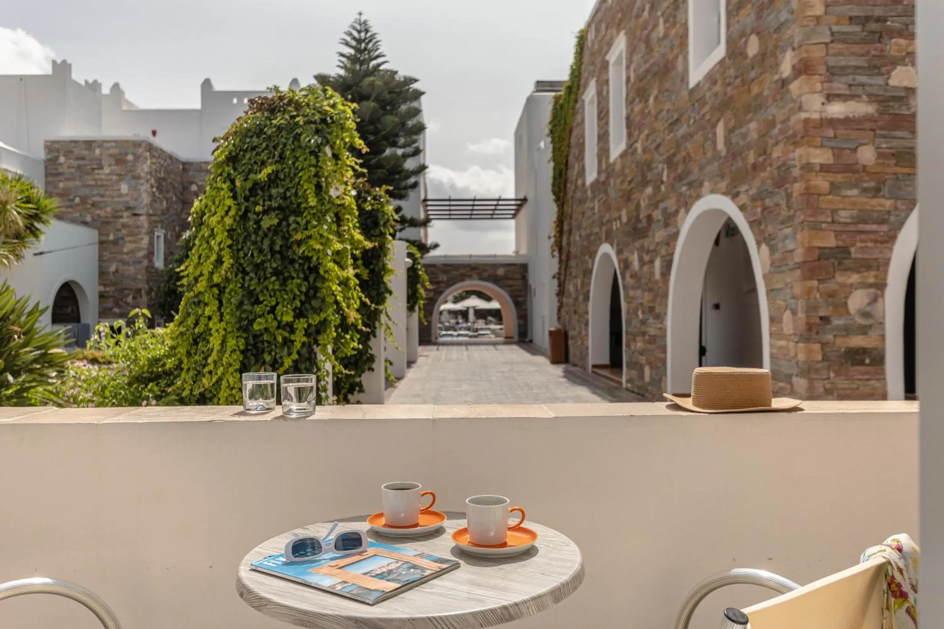 Balcony/Terrace in Naxos Resort Beach Hotel