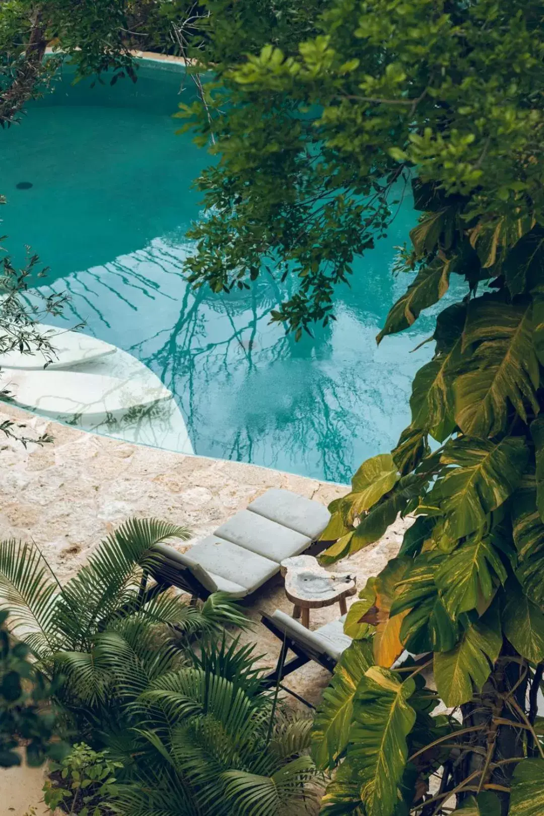 Pool view in KAN TULUM