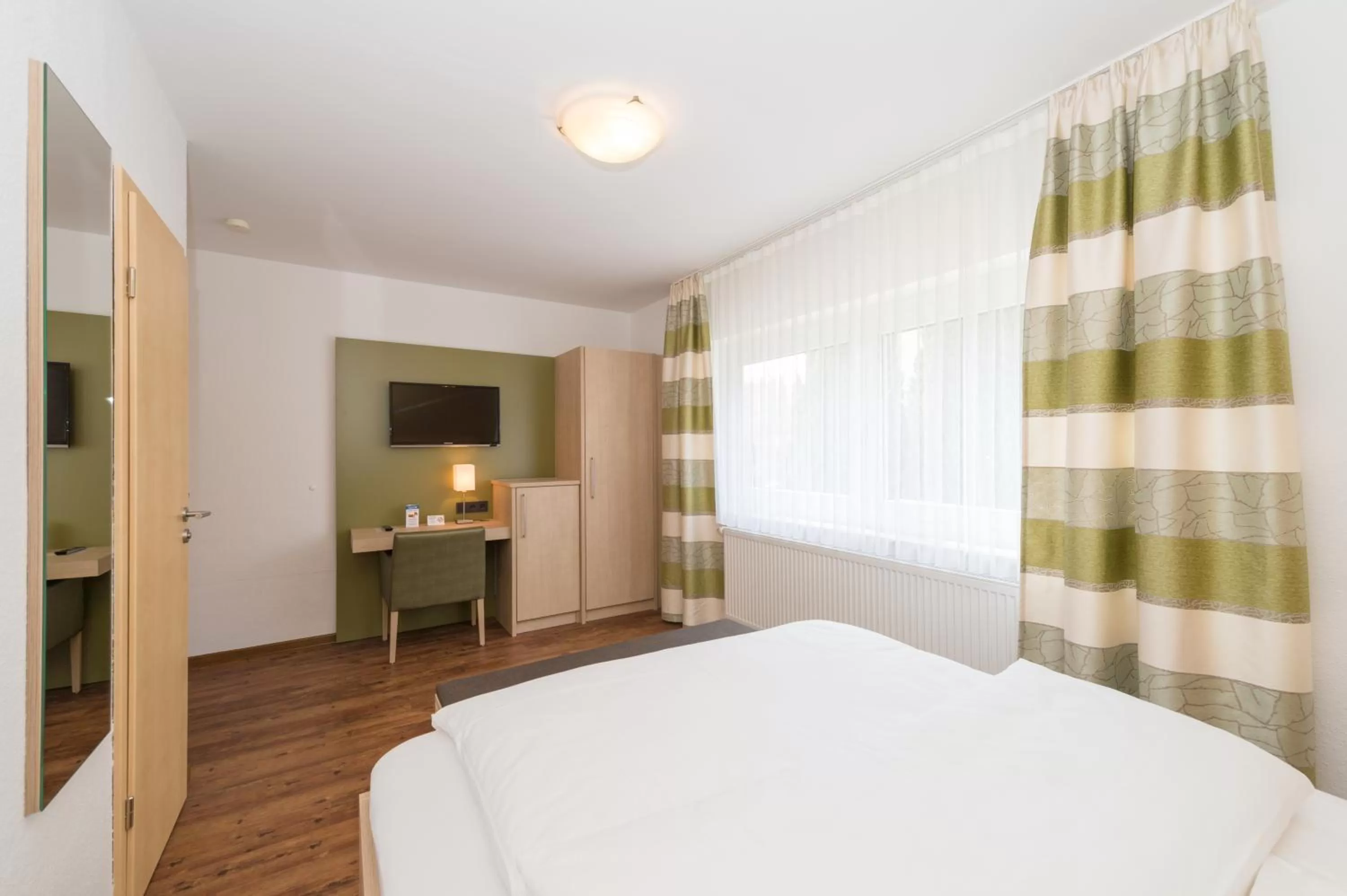 Bed in Hotel SCHNEIDER