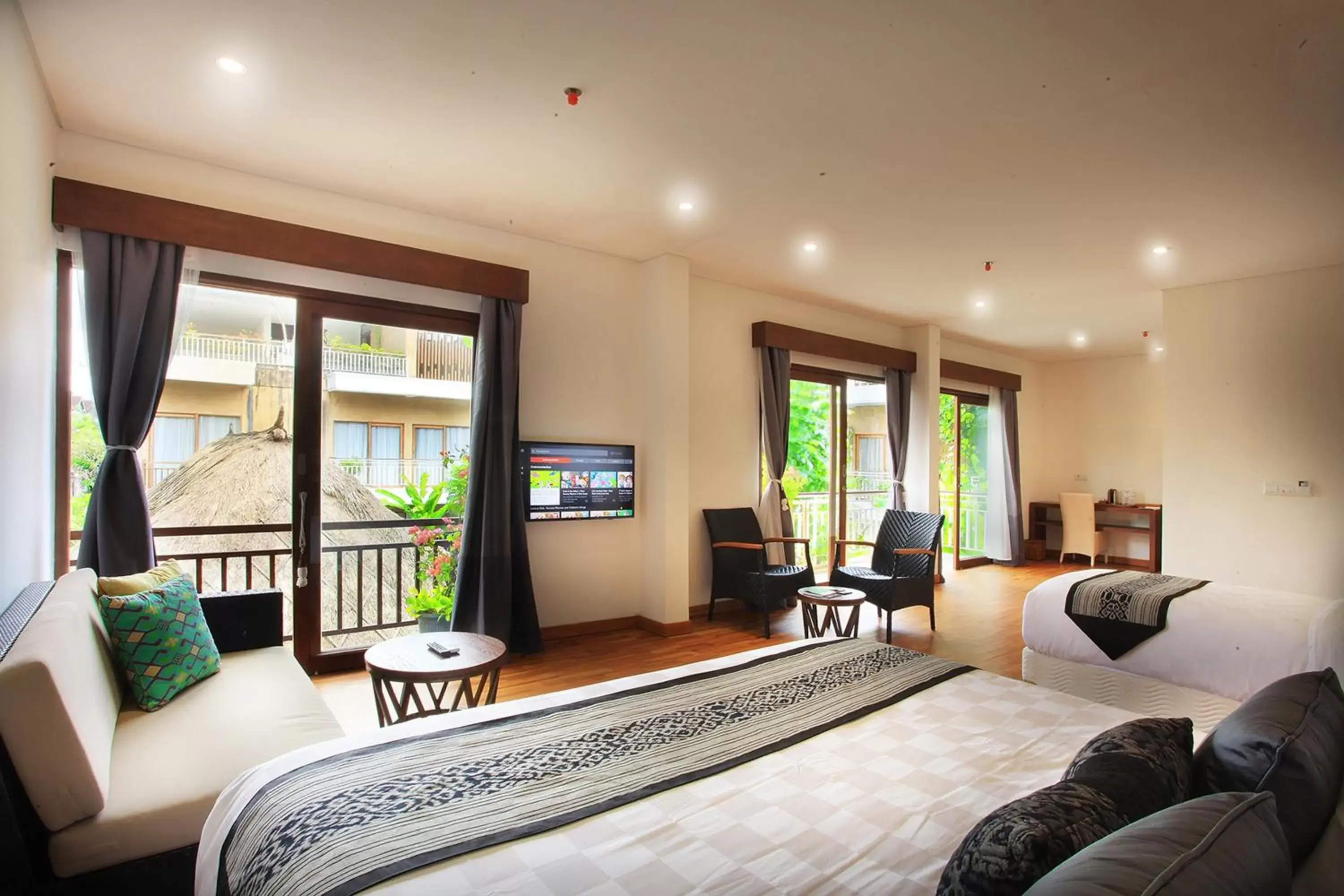 Living room, Seating Area in Hotel Puriartha Ubud - CHSE Certified