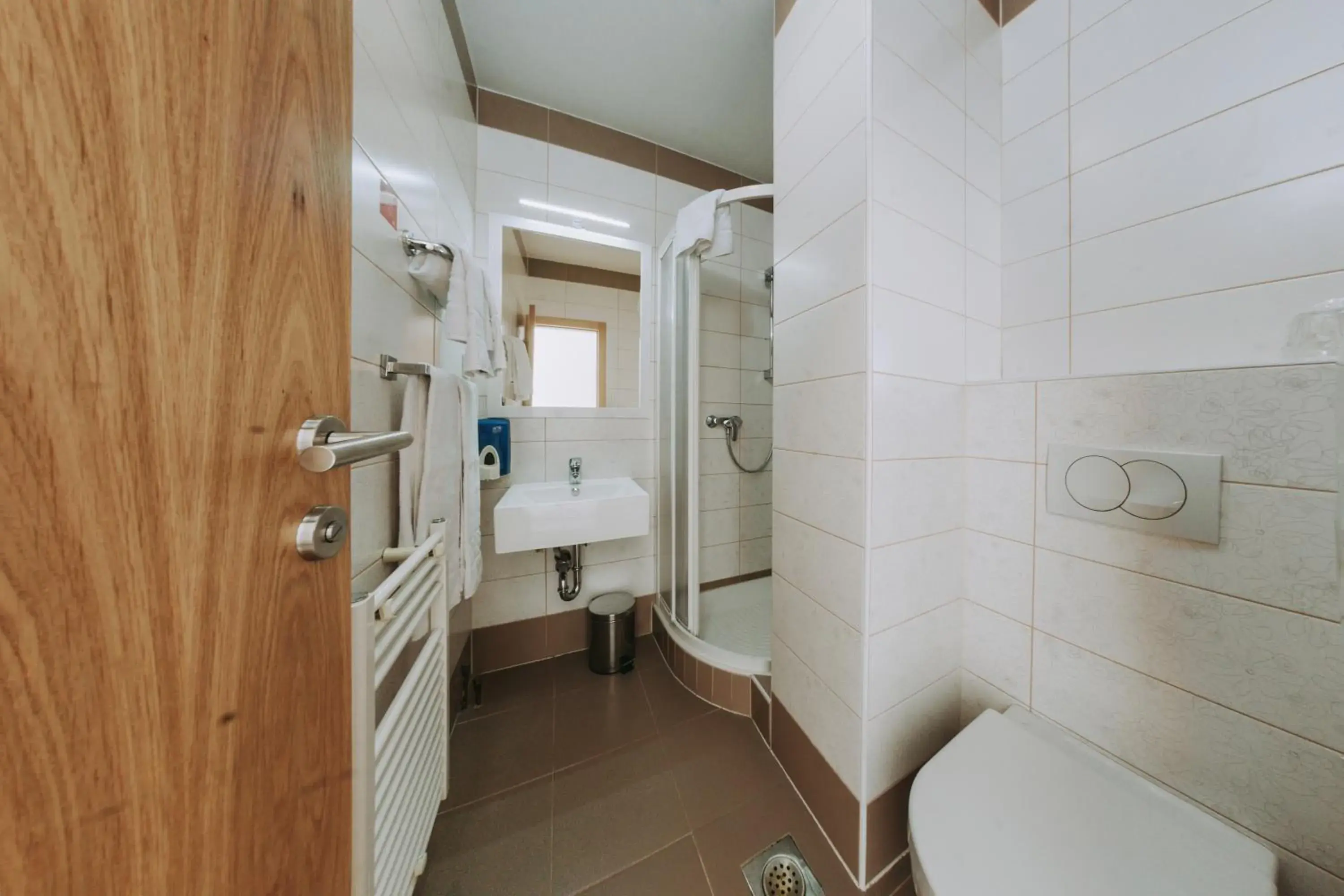 Bathroom in Hotel Sliško