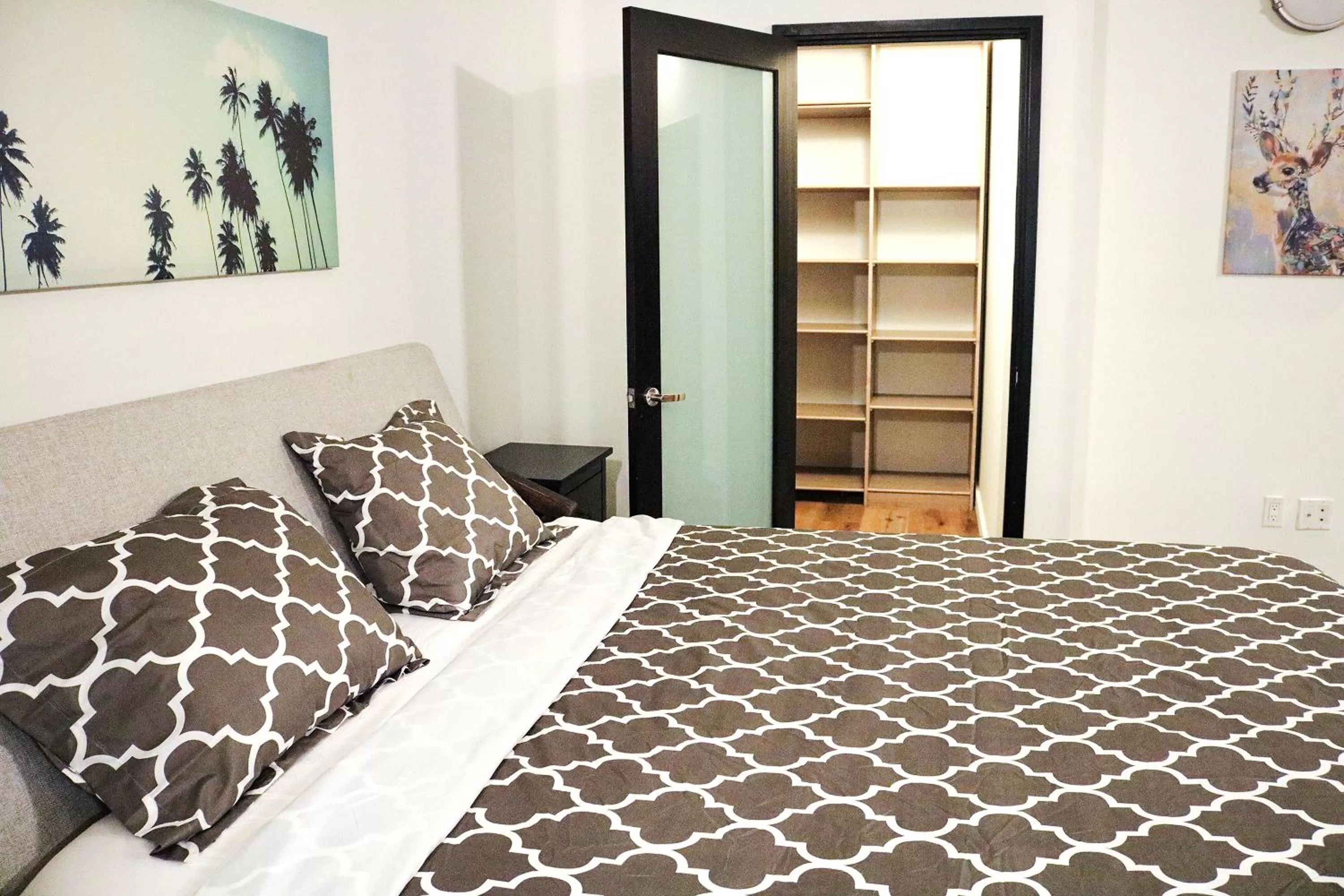 Bed in The Haas Suites