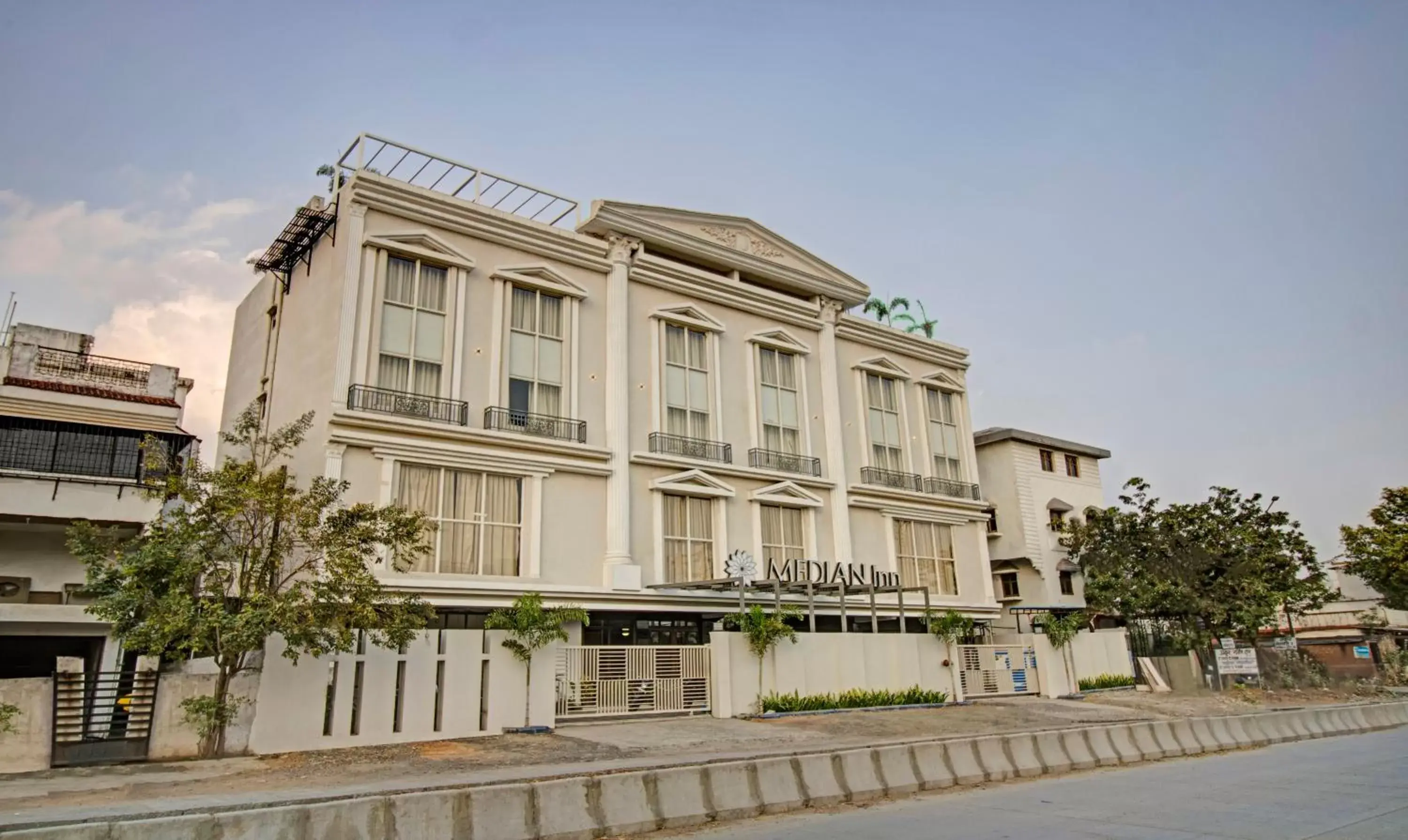 Facade/entrance in Treebo Premium Median Inn Facade/entrance in Treebo Premium Median Inn