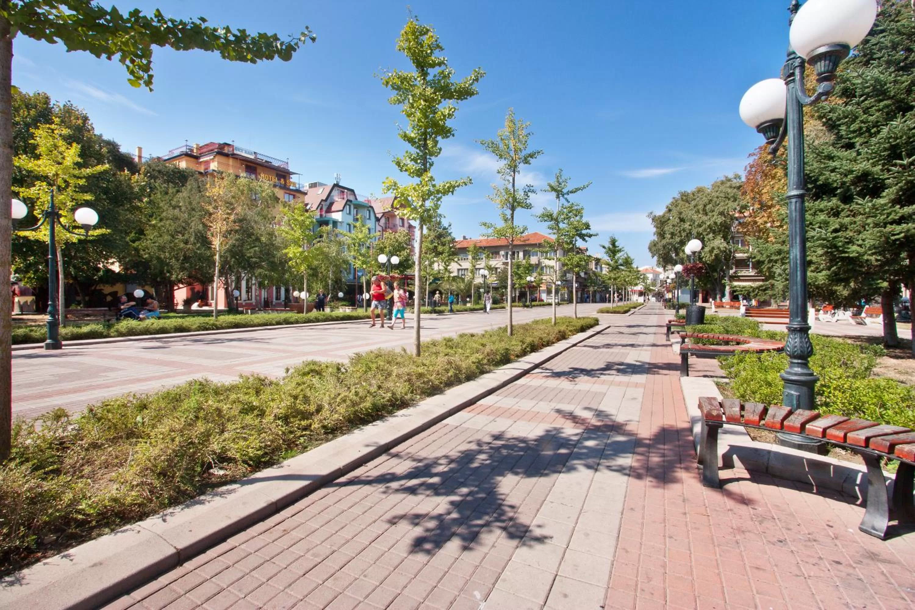 City view in Saint George Hotel & Medical Spa