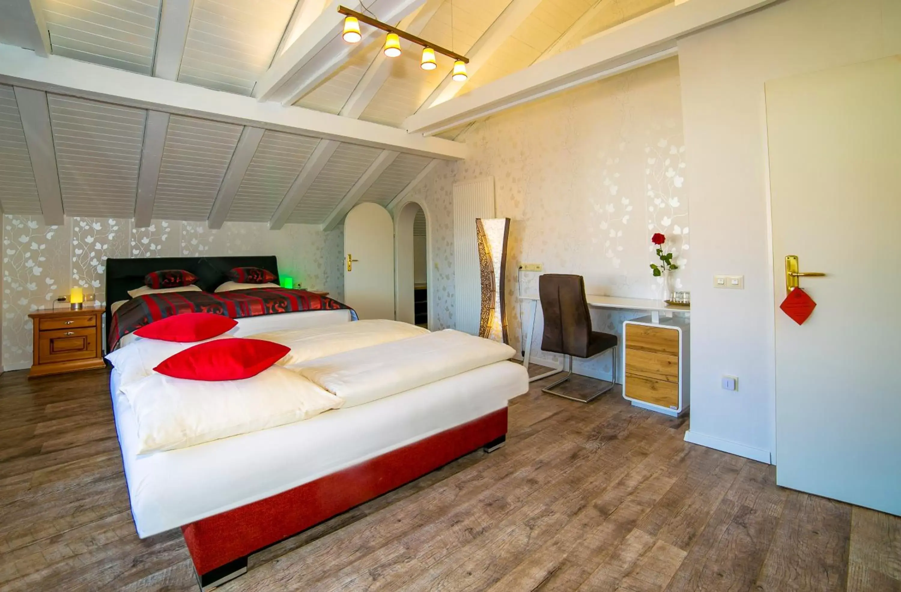 Bed in Hotel Brandl