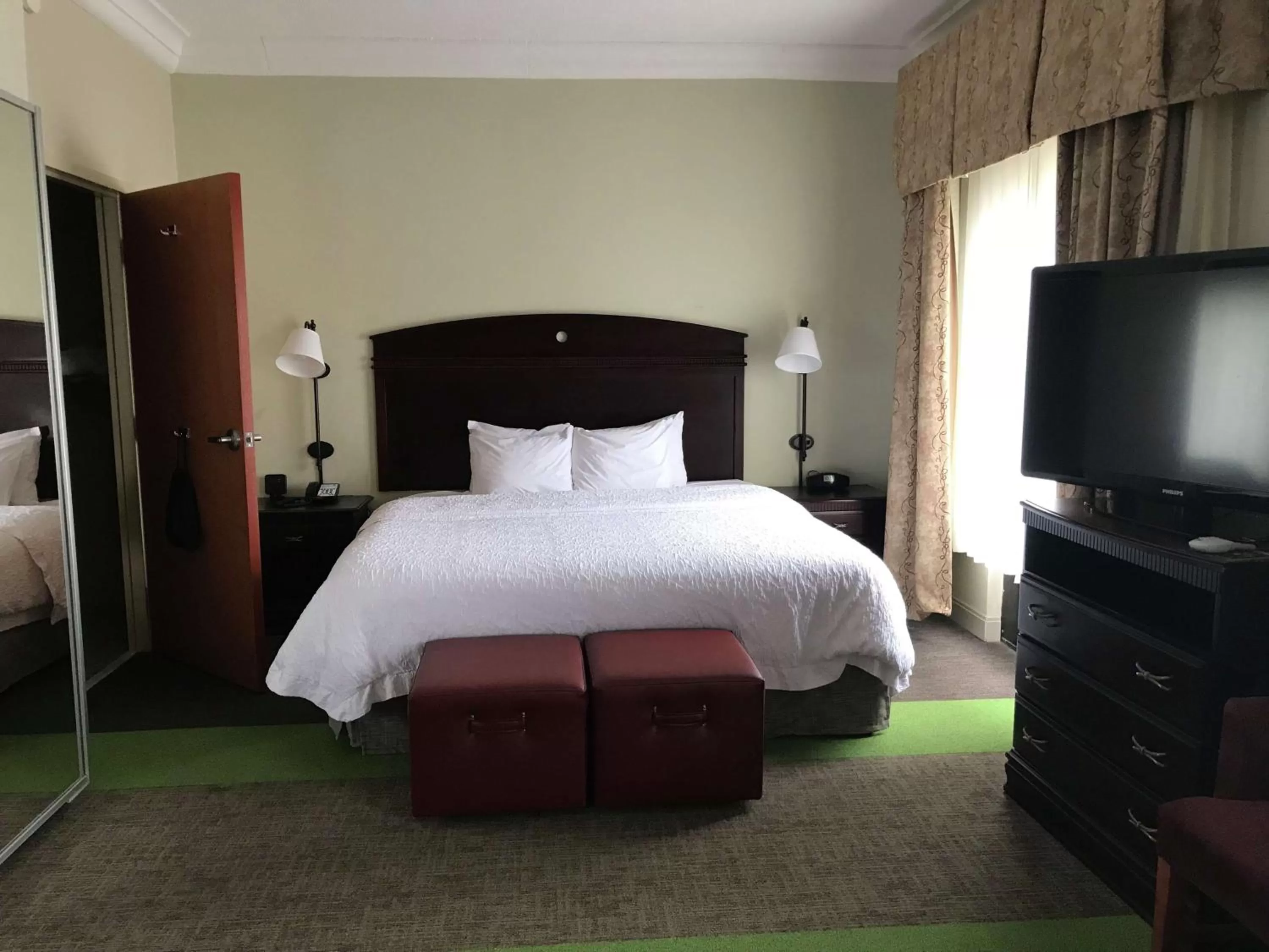 Bedroom, Bed in Hampton Inn Vidalia