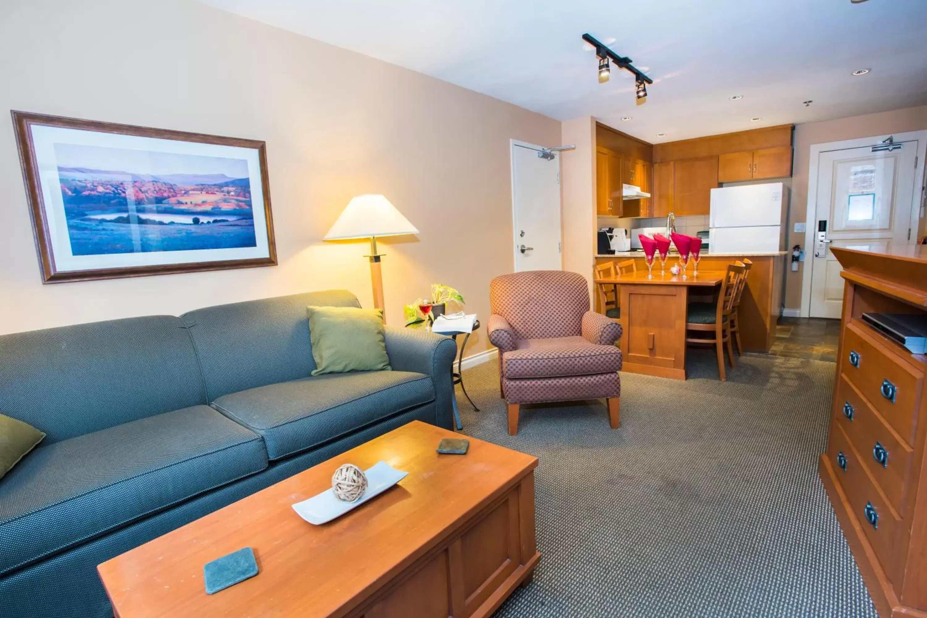 Seating Area in Pemberton Valley Lodge