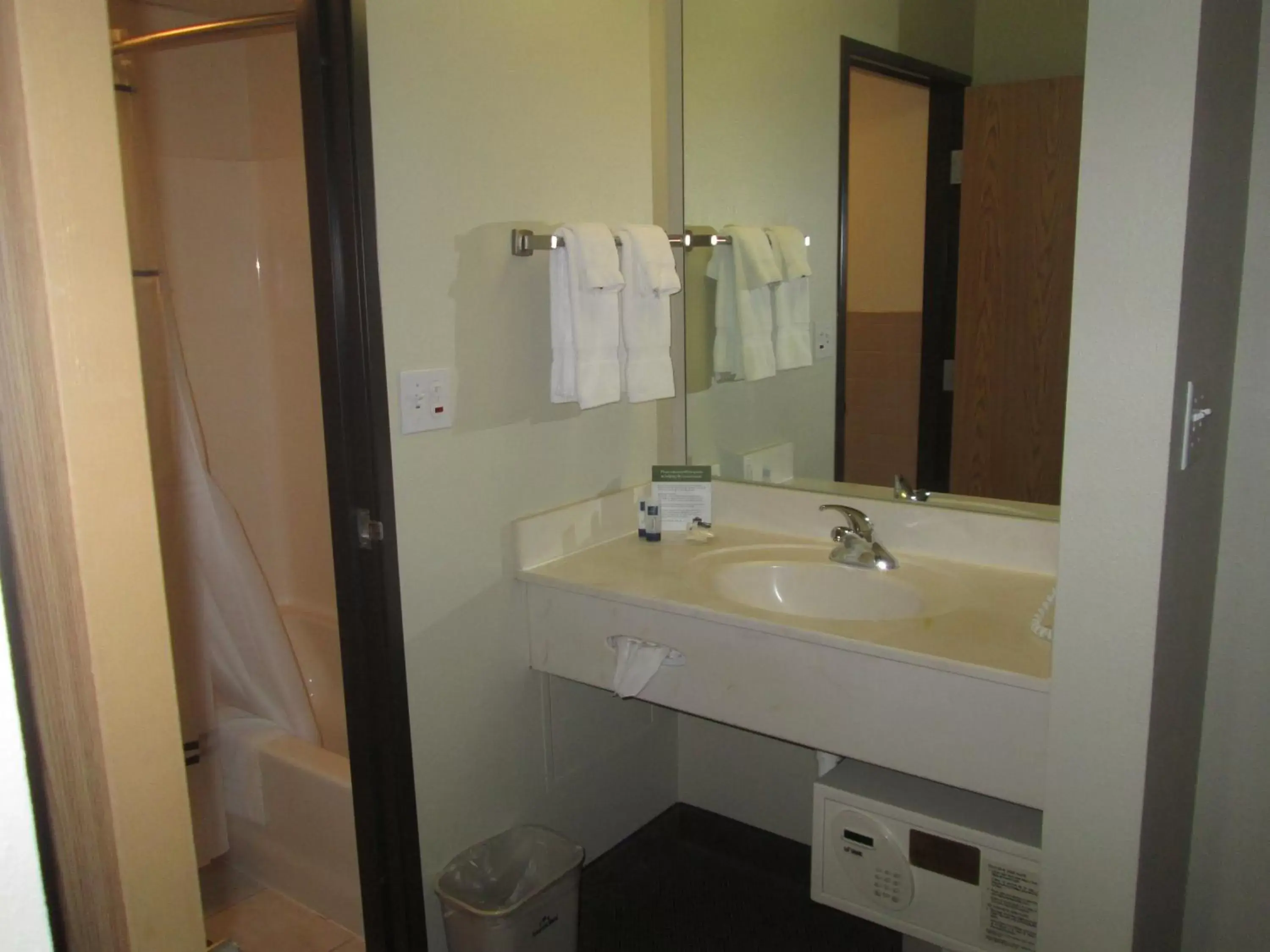 Bathroom in AmericInn by Wyndham Charlevoix