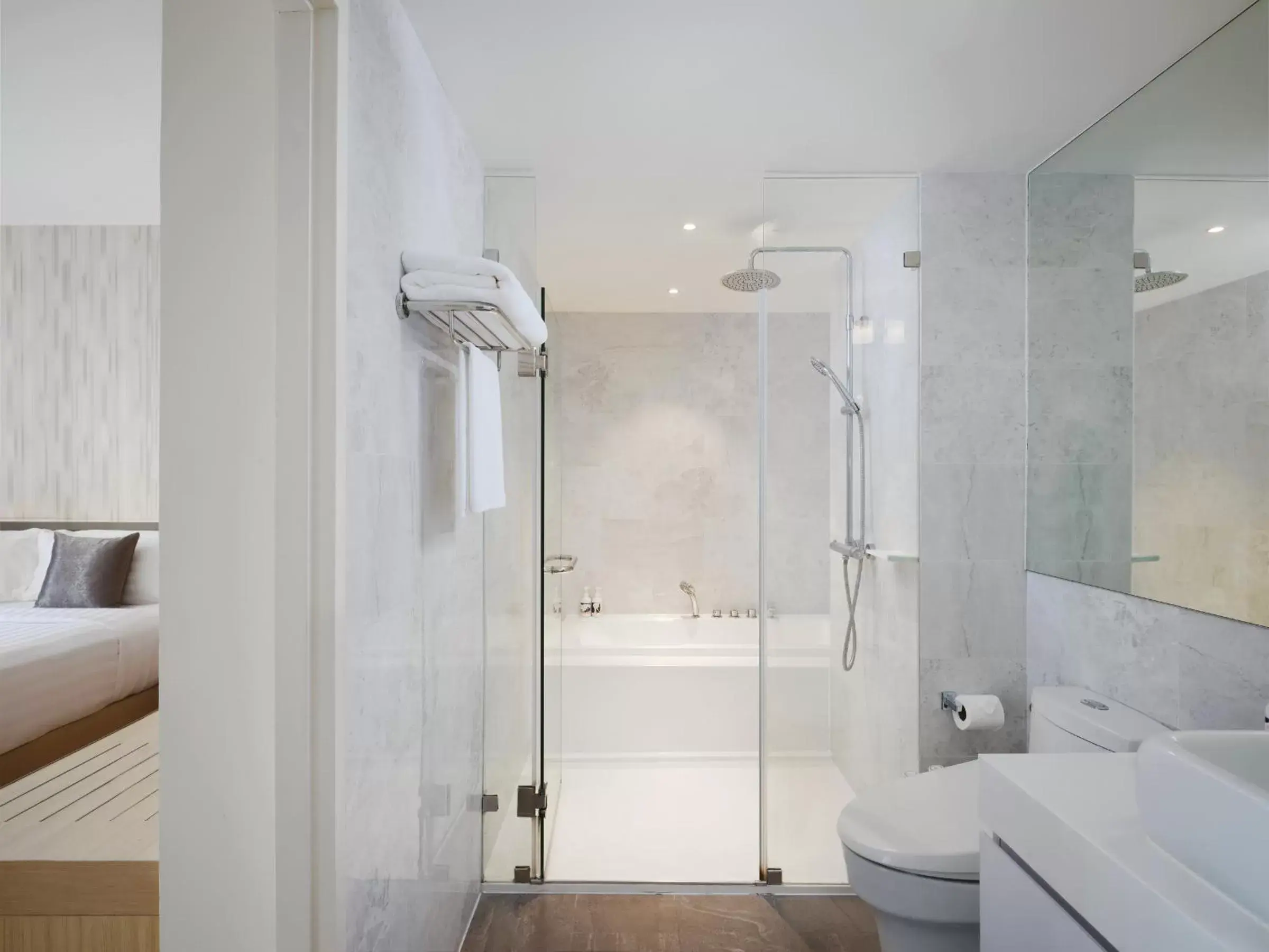 Bathroom in Arden Hotel and Residence by At Mind