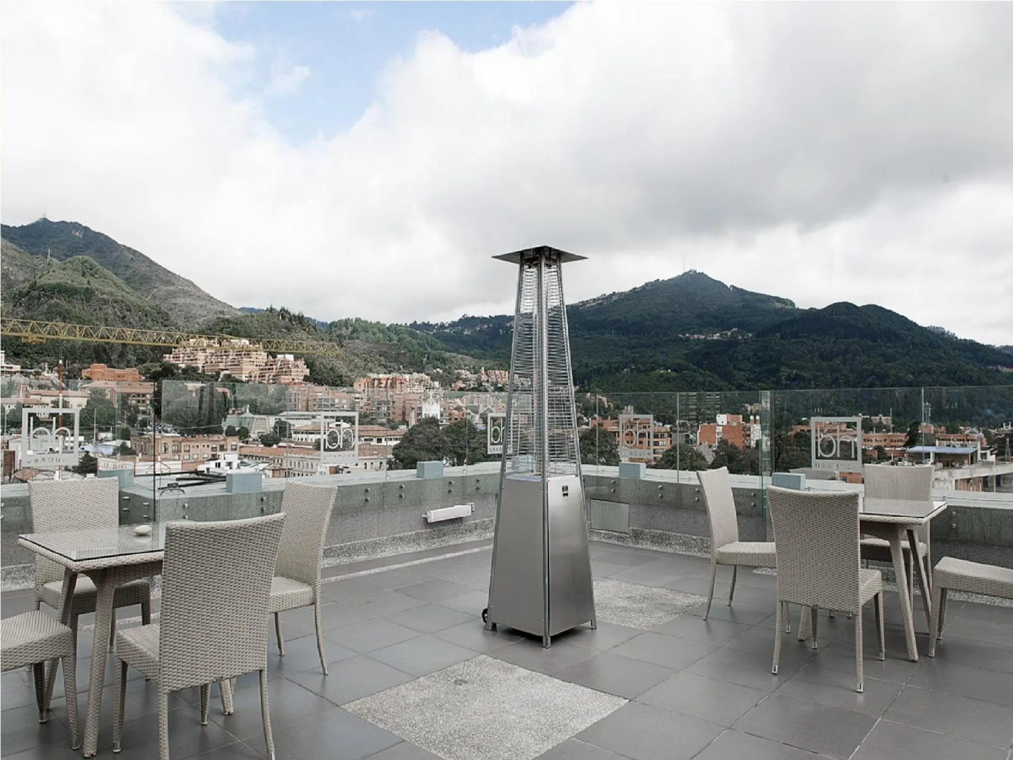 Balcony/Terrace in Hotel bh Usaquén