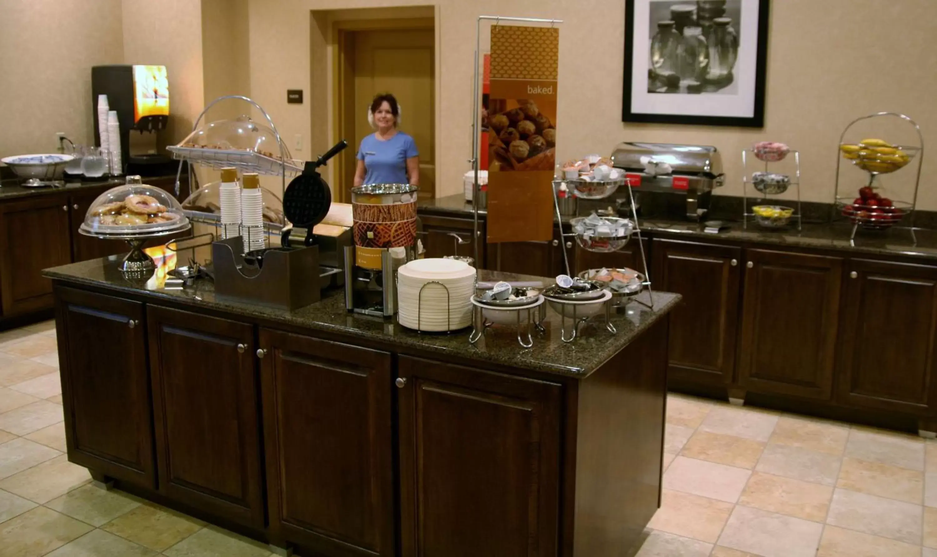 Dining area, Restaurant/Places to Eat in Hampton Inn Williamsburg