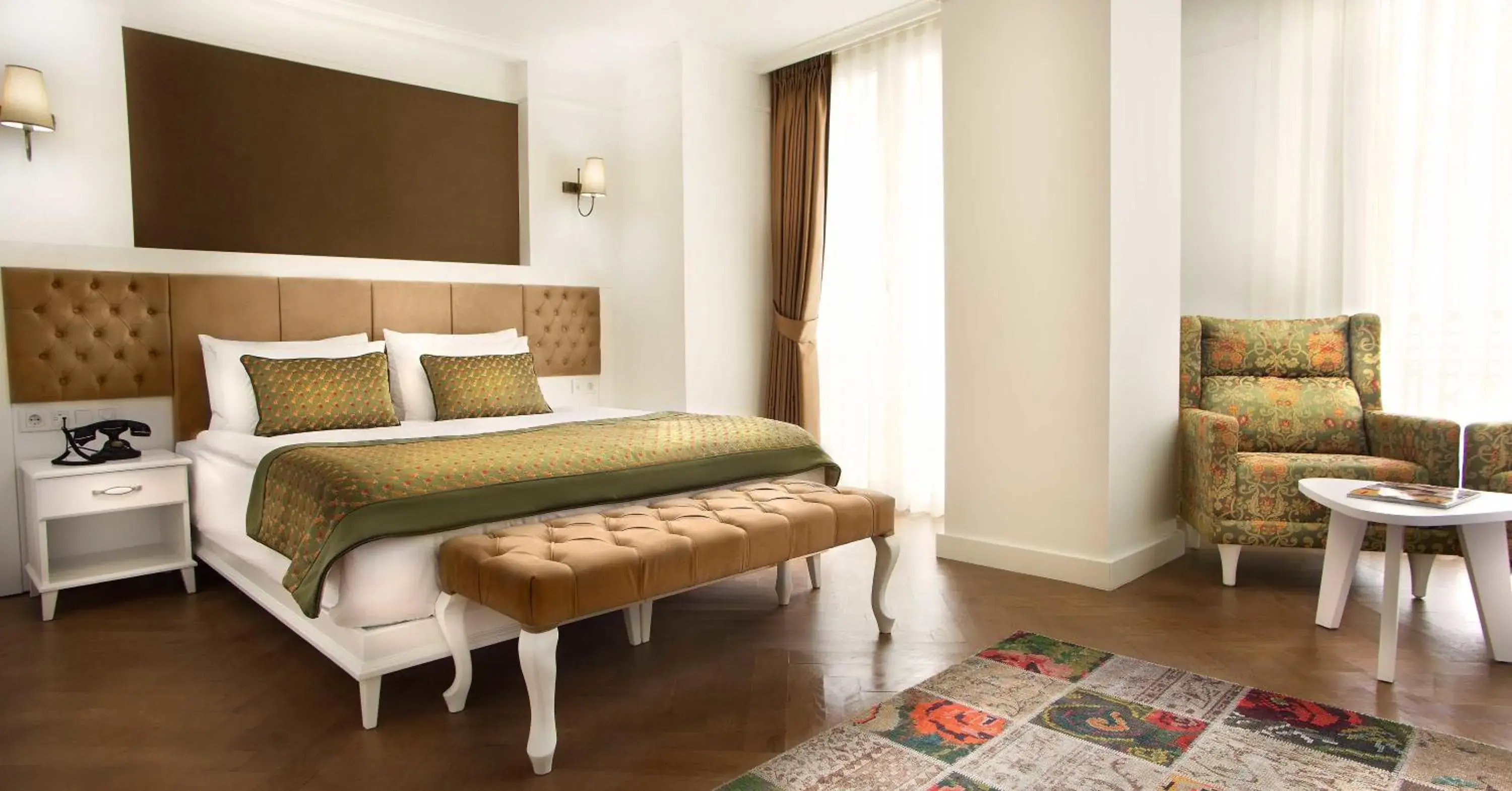 Bed in Astan Hotel Galata
