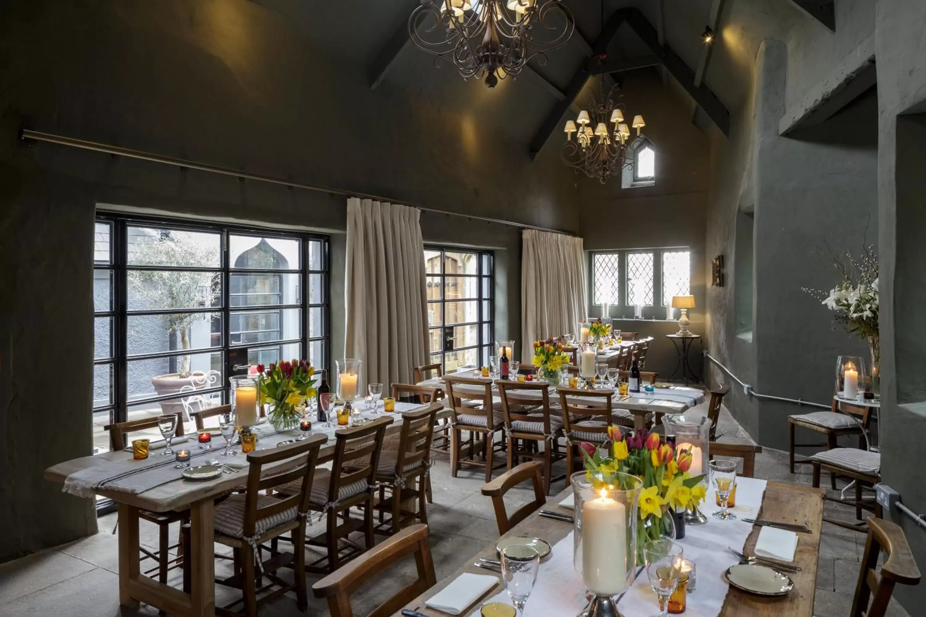 Dining area, Restaurant/Places to Eat in Penally Abbey Country House Hotel and Restaurant