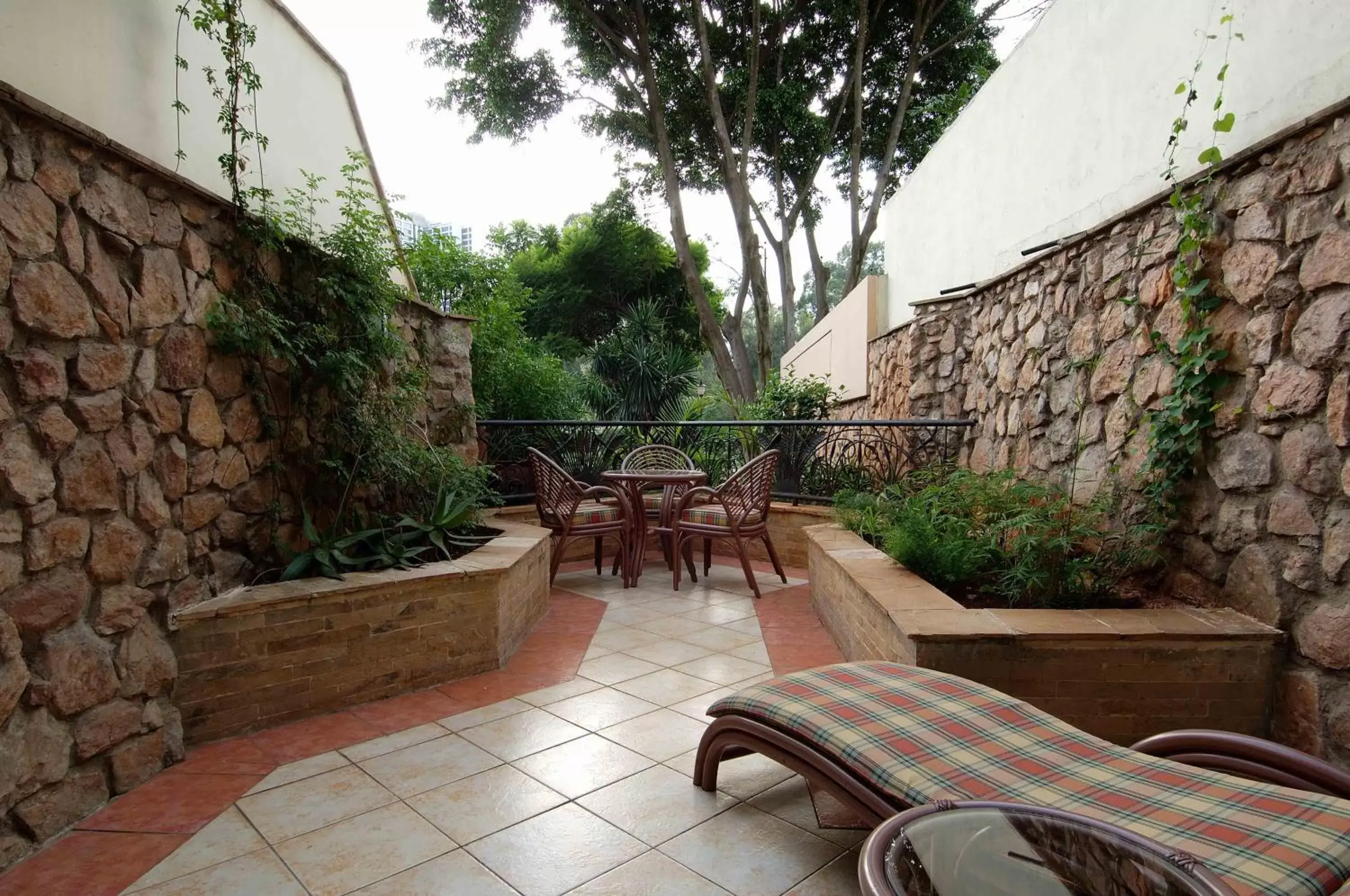 Balcony/Terrace in Nairobi Serena Hotel