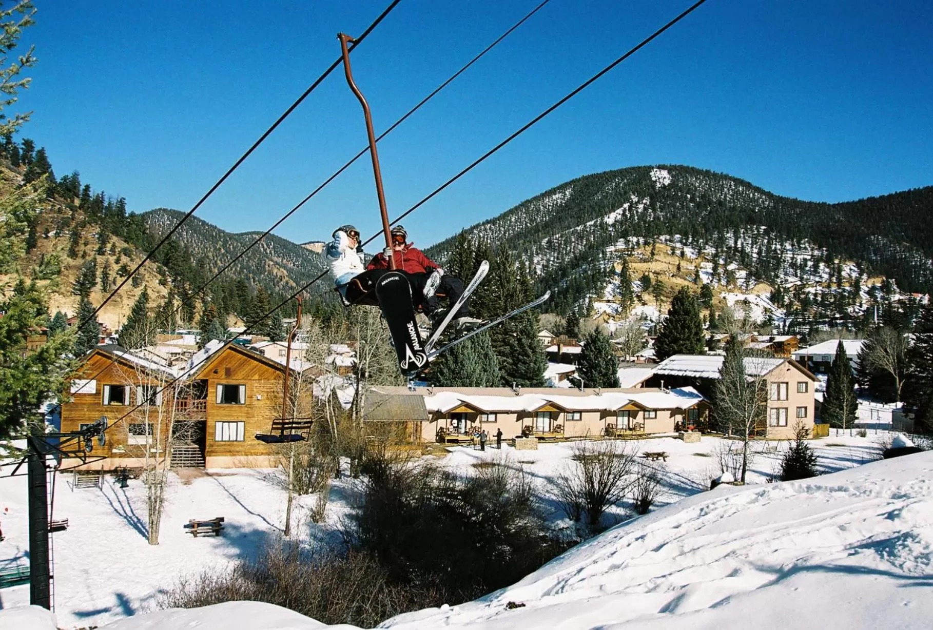 Property building, Winter in Copper King Lodge