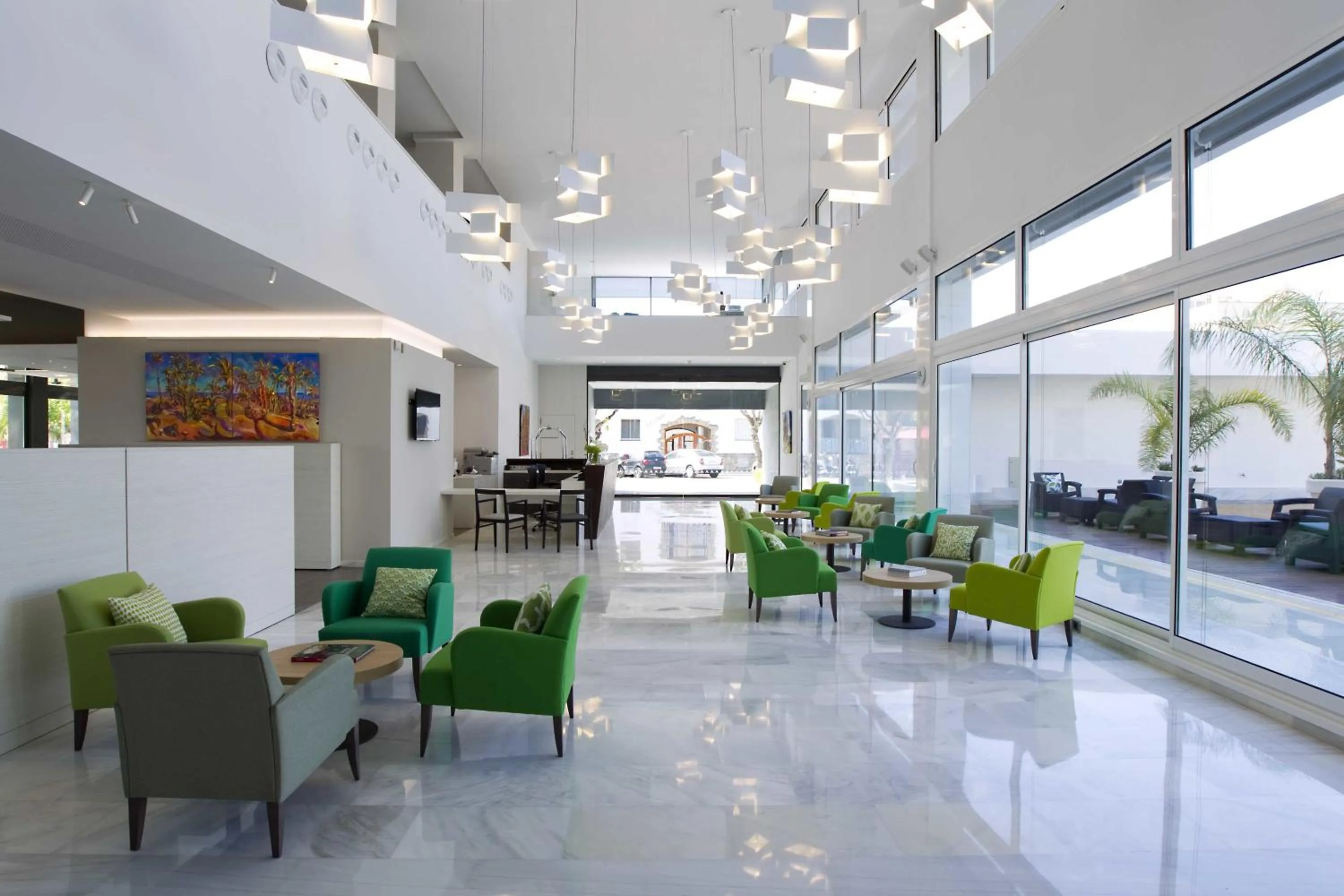 Lobby or reception in Altafulla Mar Hotel