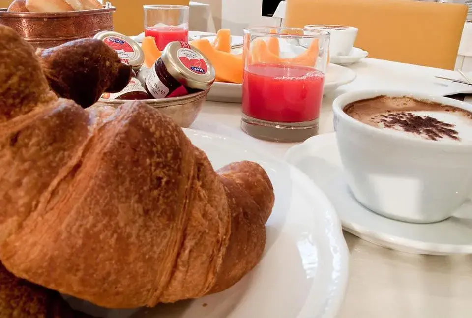 Food close-up, Breakfast in Grand Hotel President