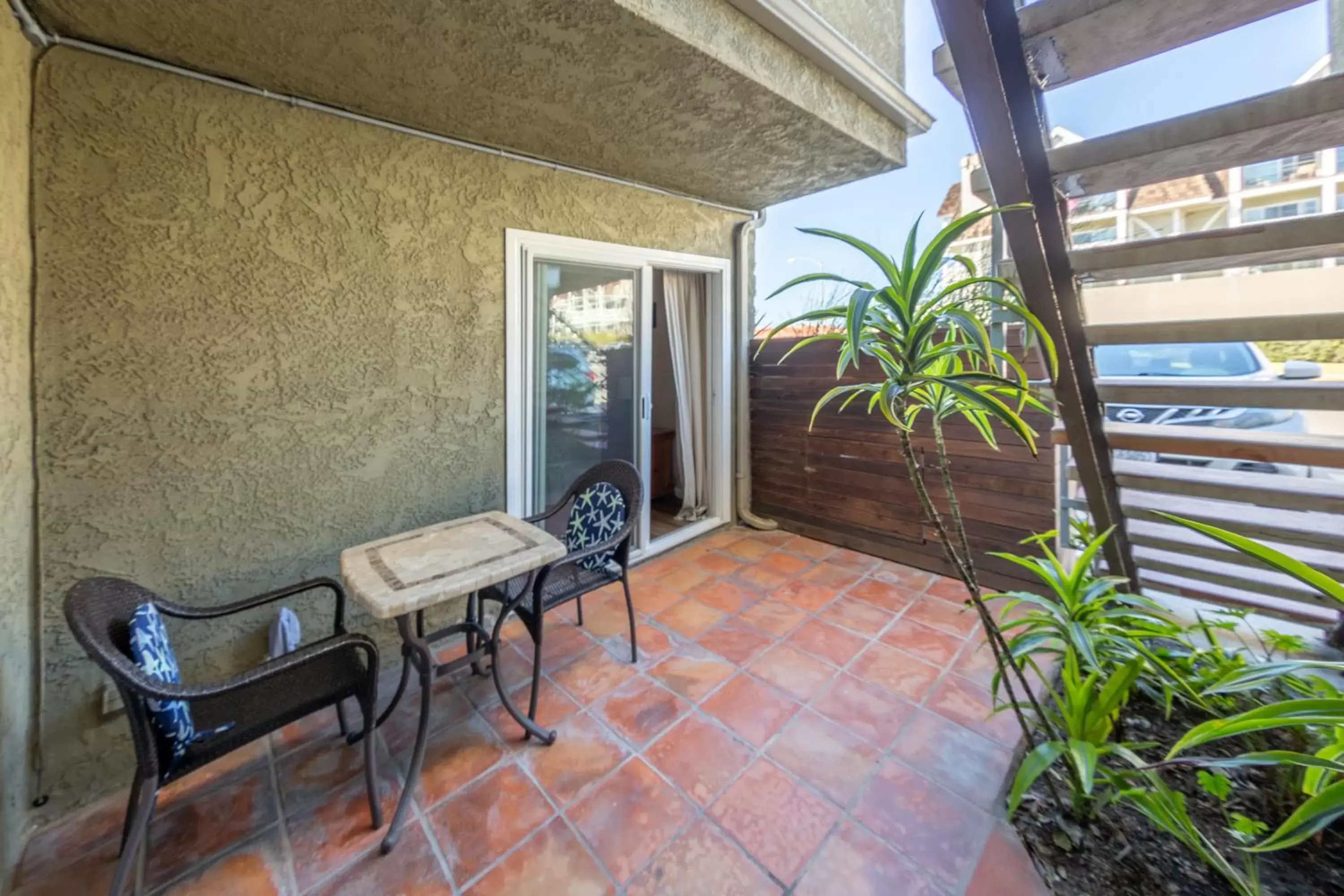 Patio in Beachwalk Villas